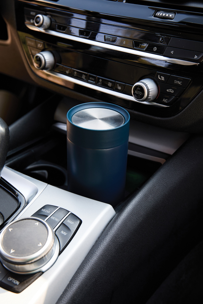 VINGA Erie RCS recycled SS push mug 350 ML