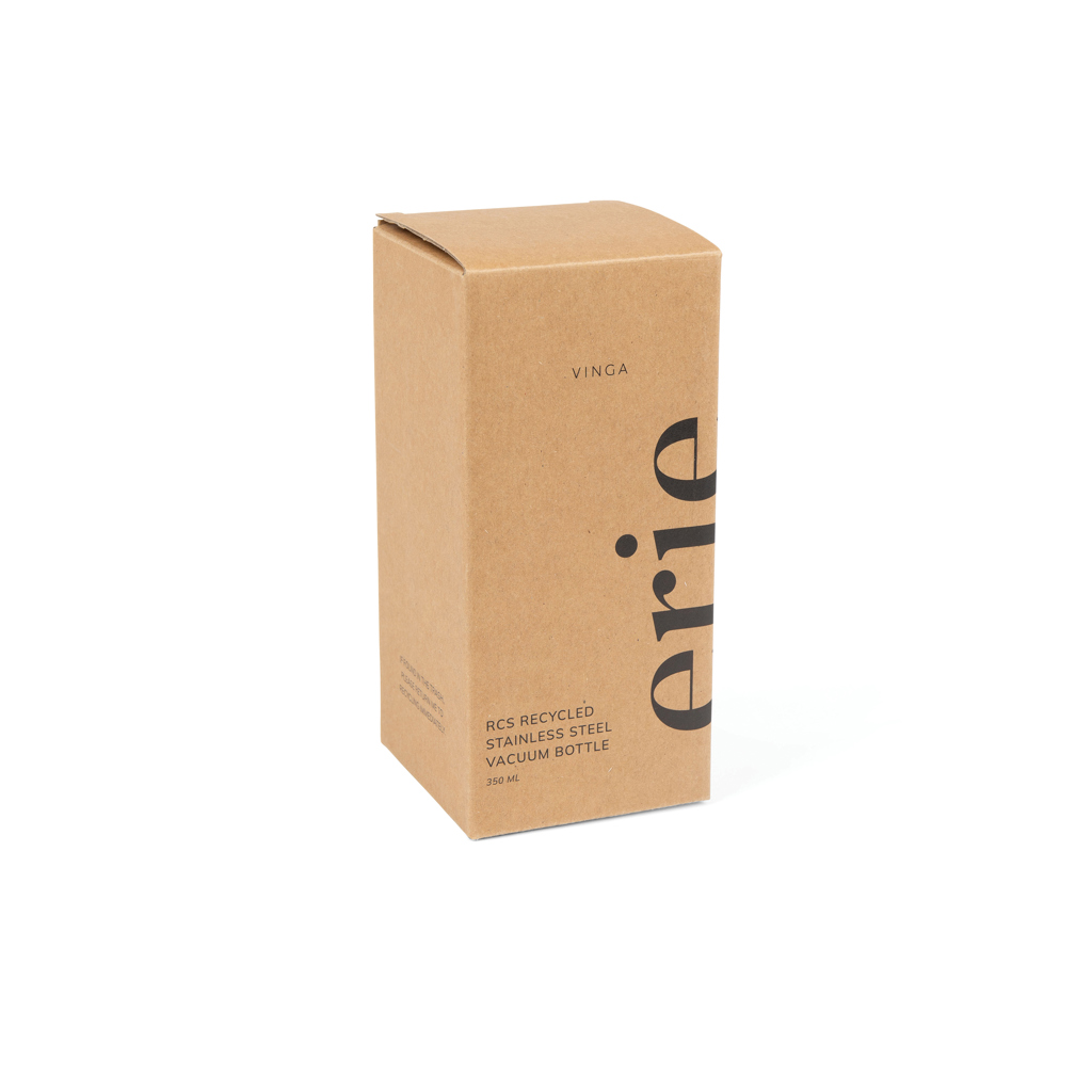 VINGA Erie RCS recycled SS push mug 350 ML