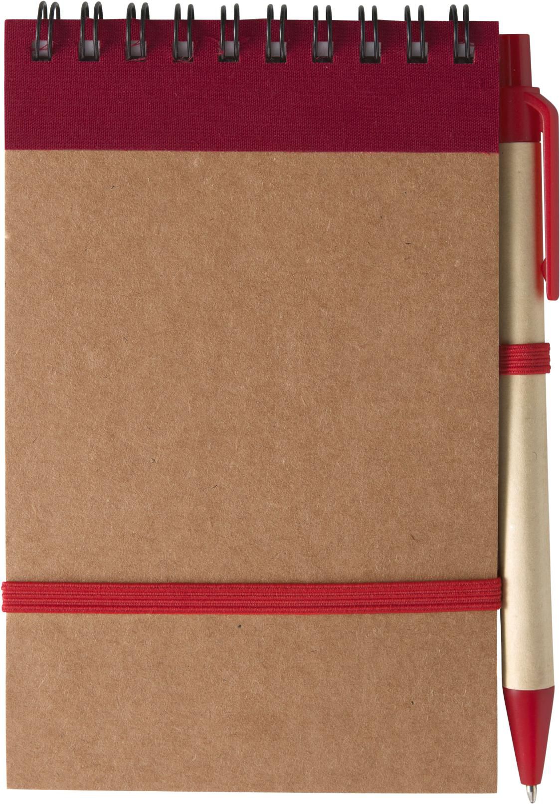 Cardboard notebook Emory