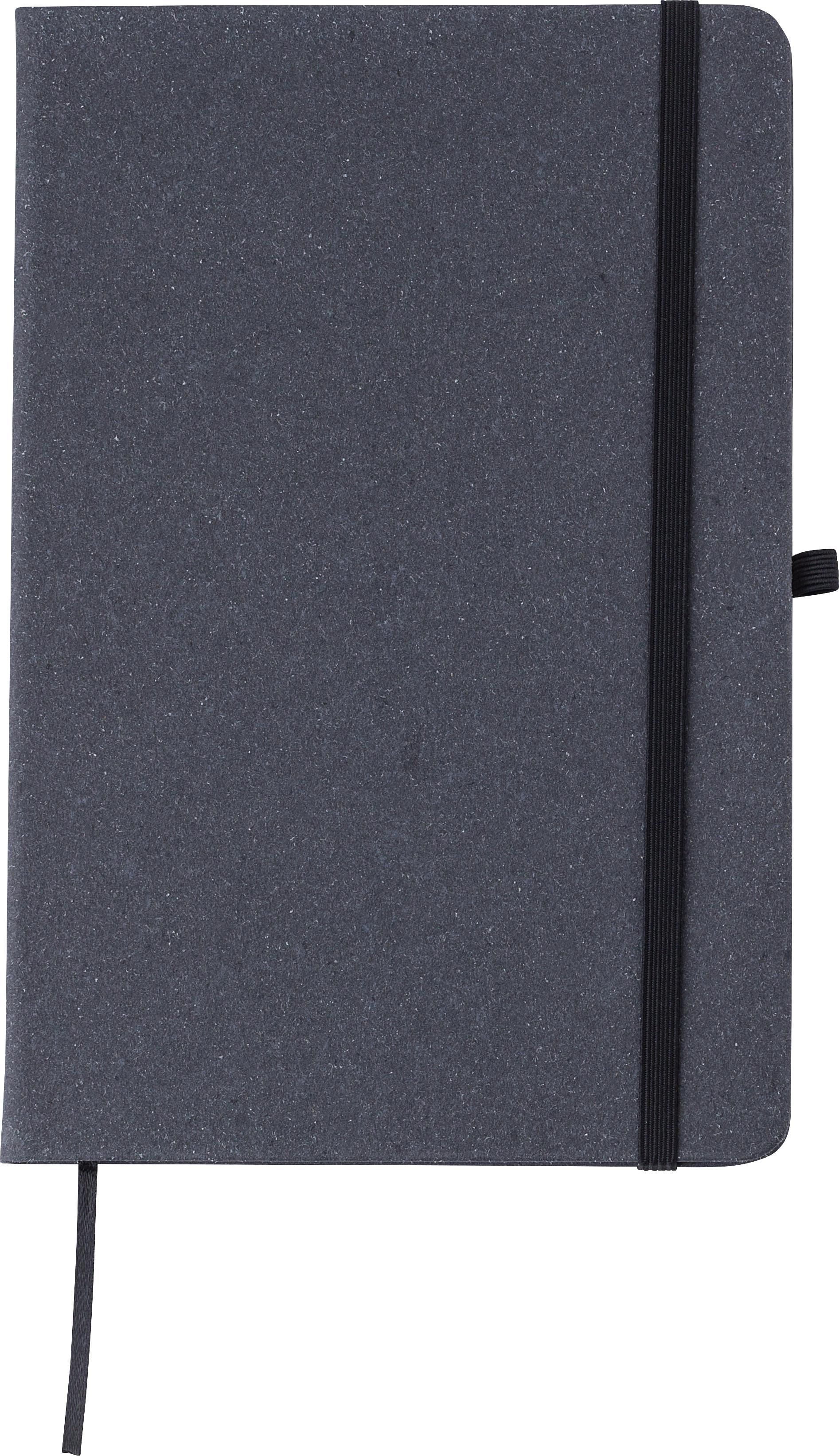 Recycled leather notebook (A5) Gianna
