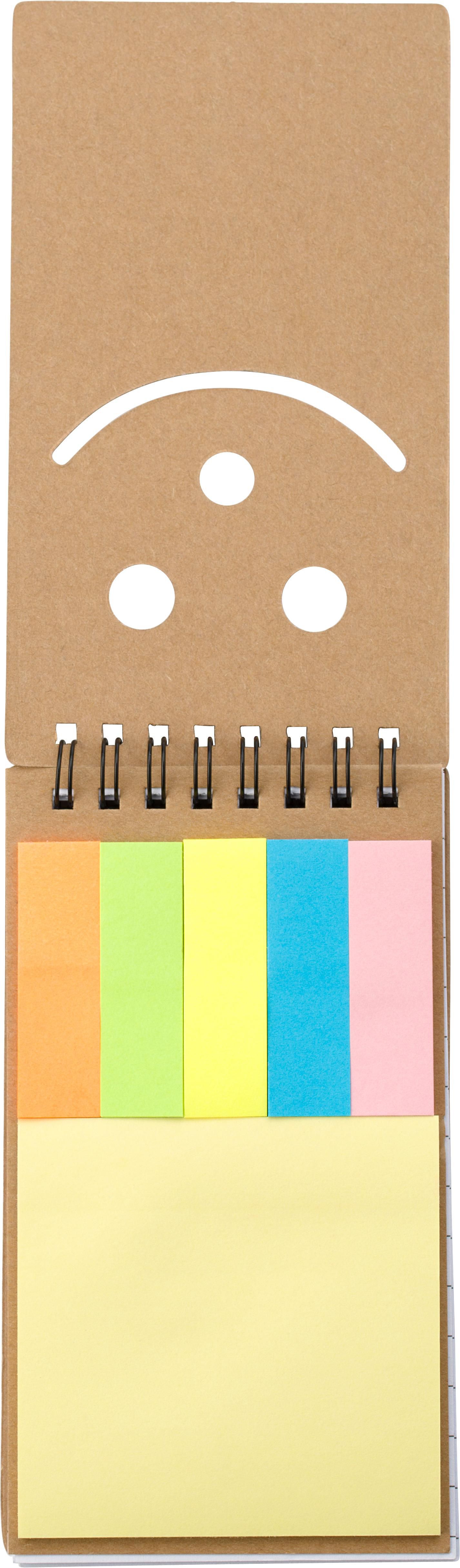 Cardboard sticky note set Kim