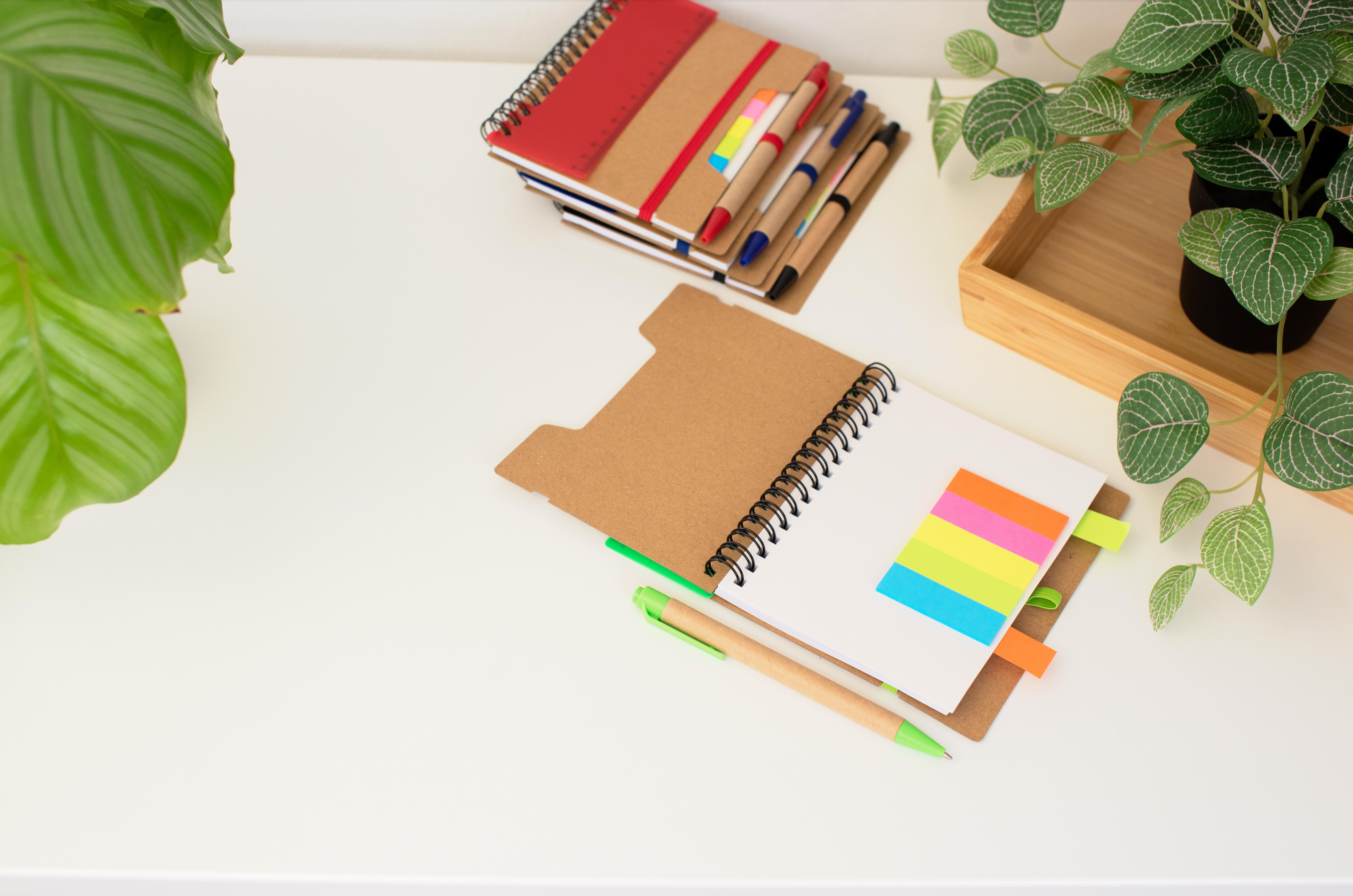 Recycled paper notebook Angela