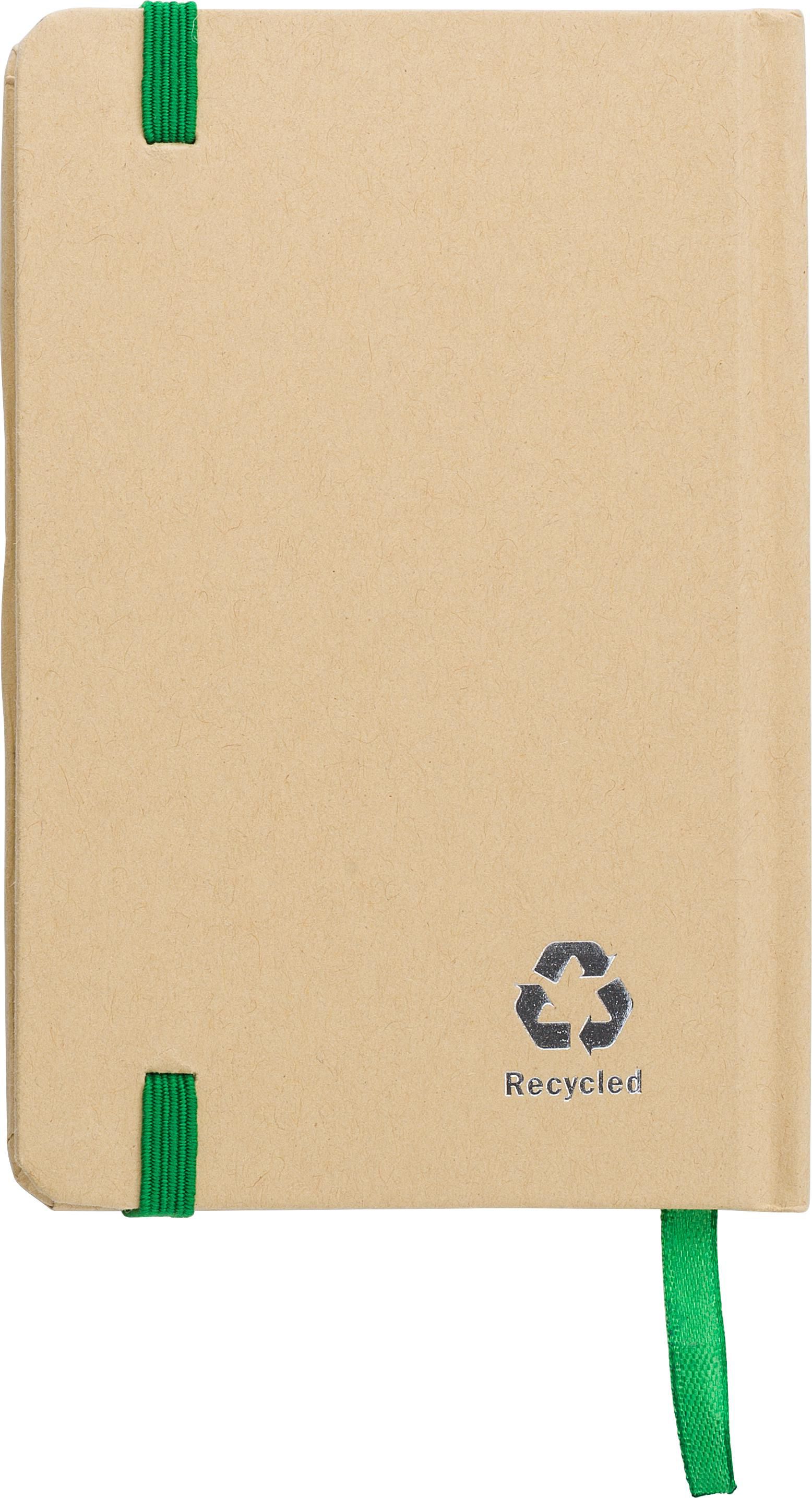 Recycled paper notebook (A6) John
