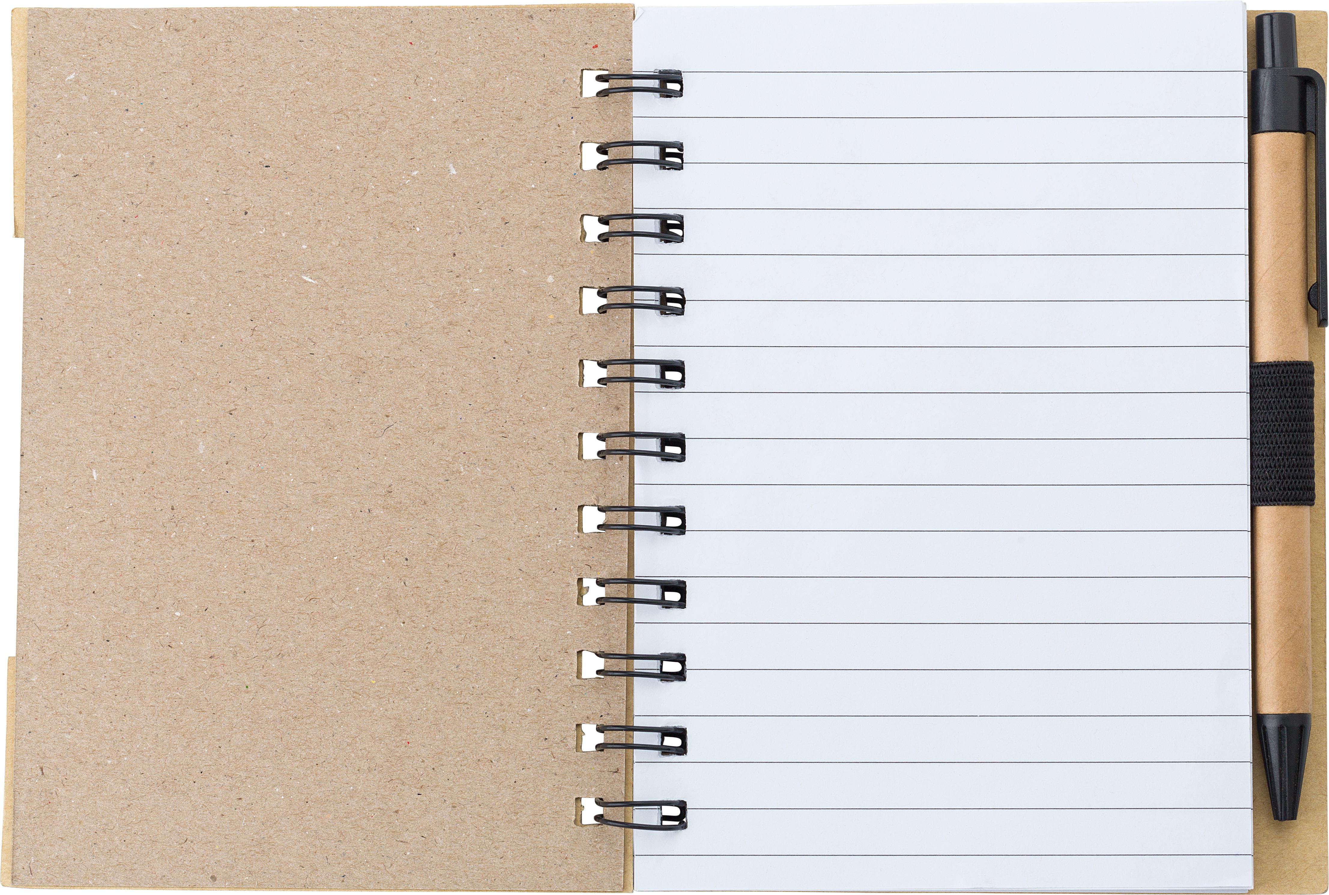 Libreta símil bambú con memos Niall