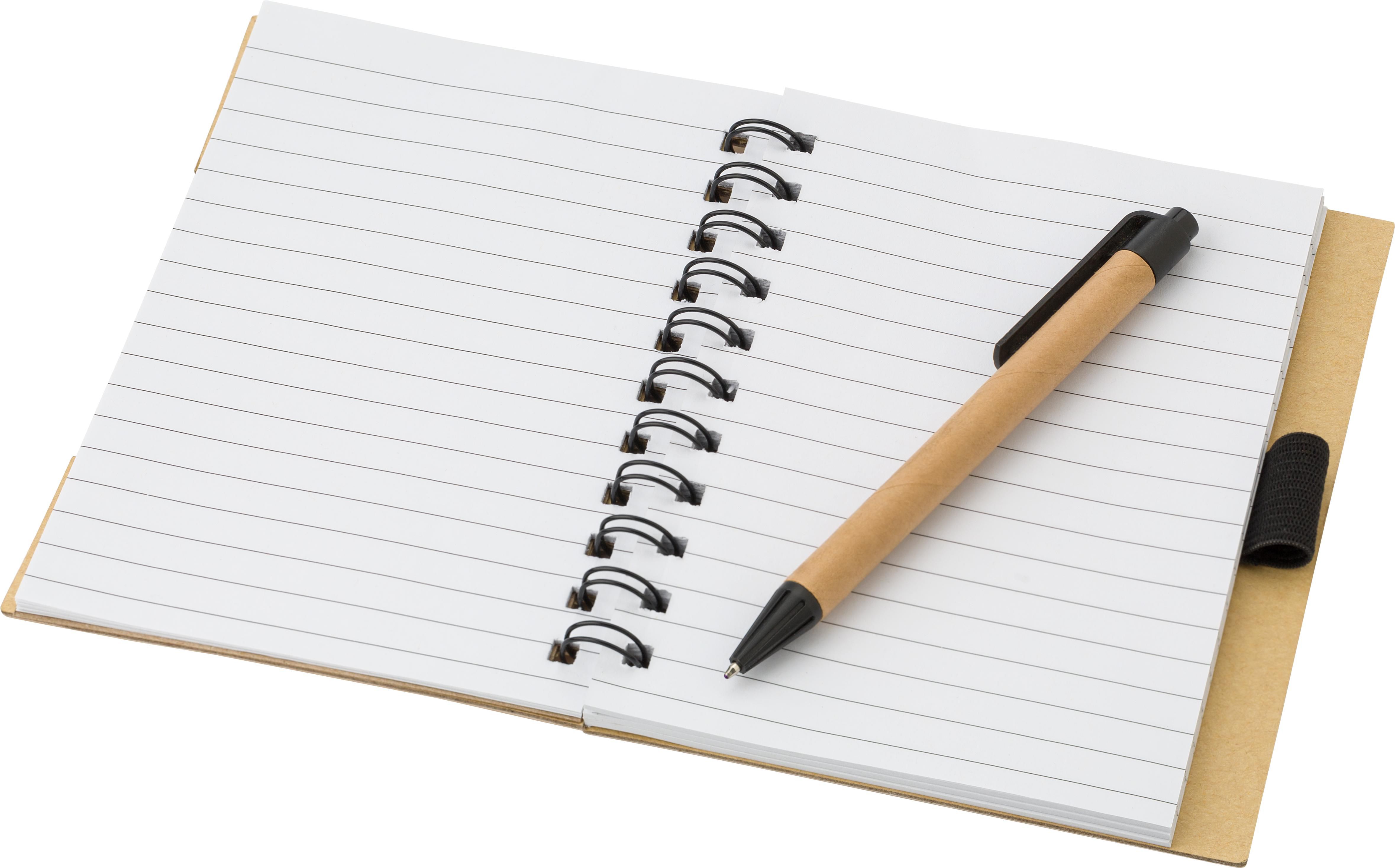 Libreta símil bambú con memos Niall