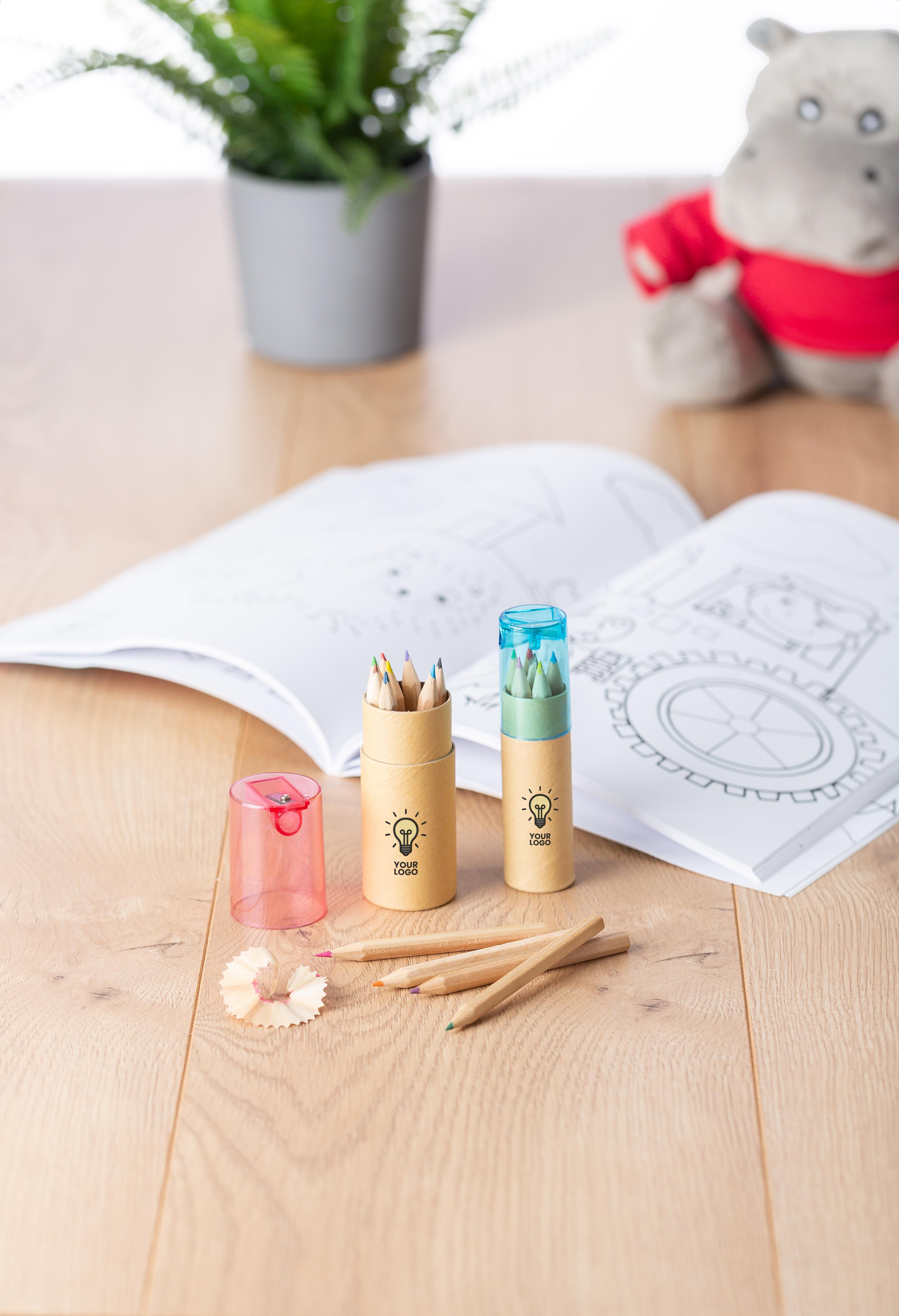 ABS and cardboard tube with pencils Libbie