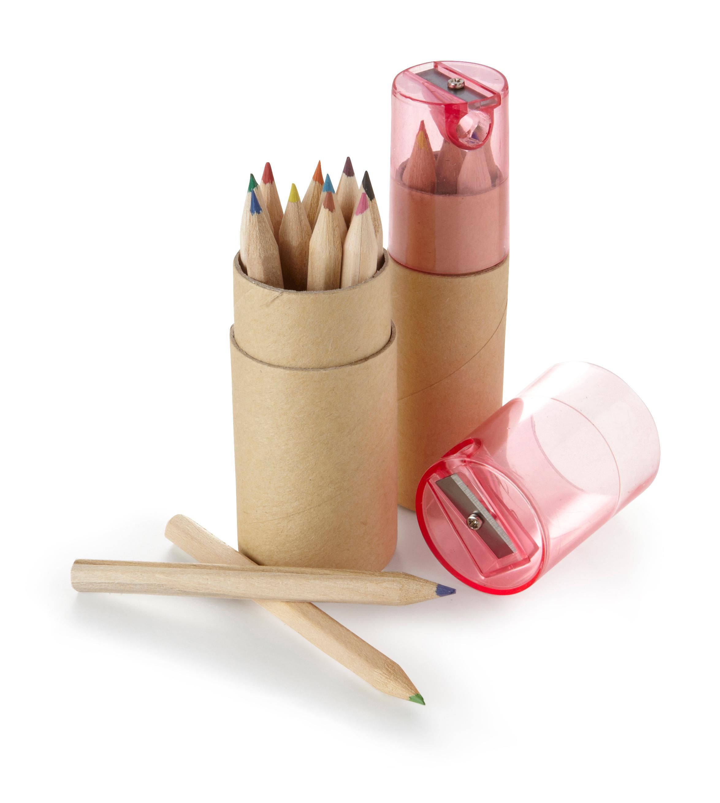 ABS and cardboard tube with pencils Libbie