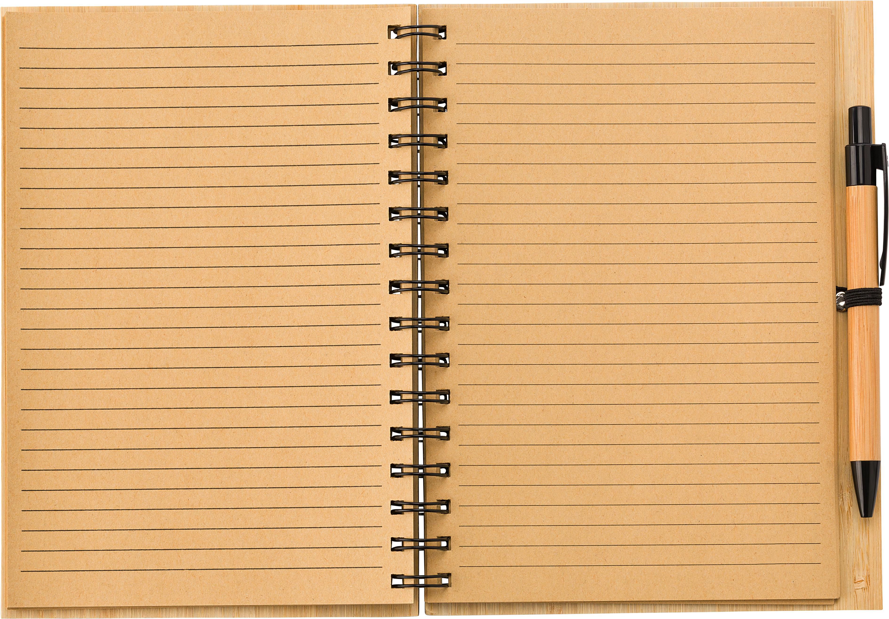 Bamboo notebook Carmen