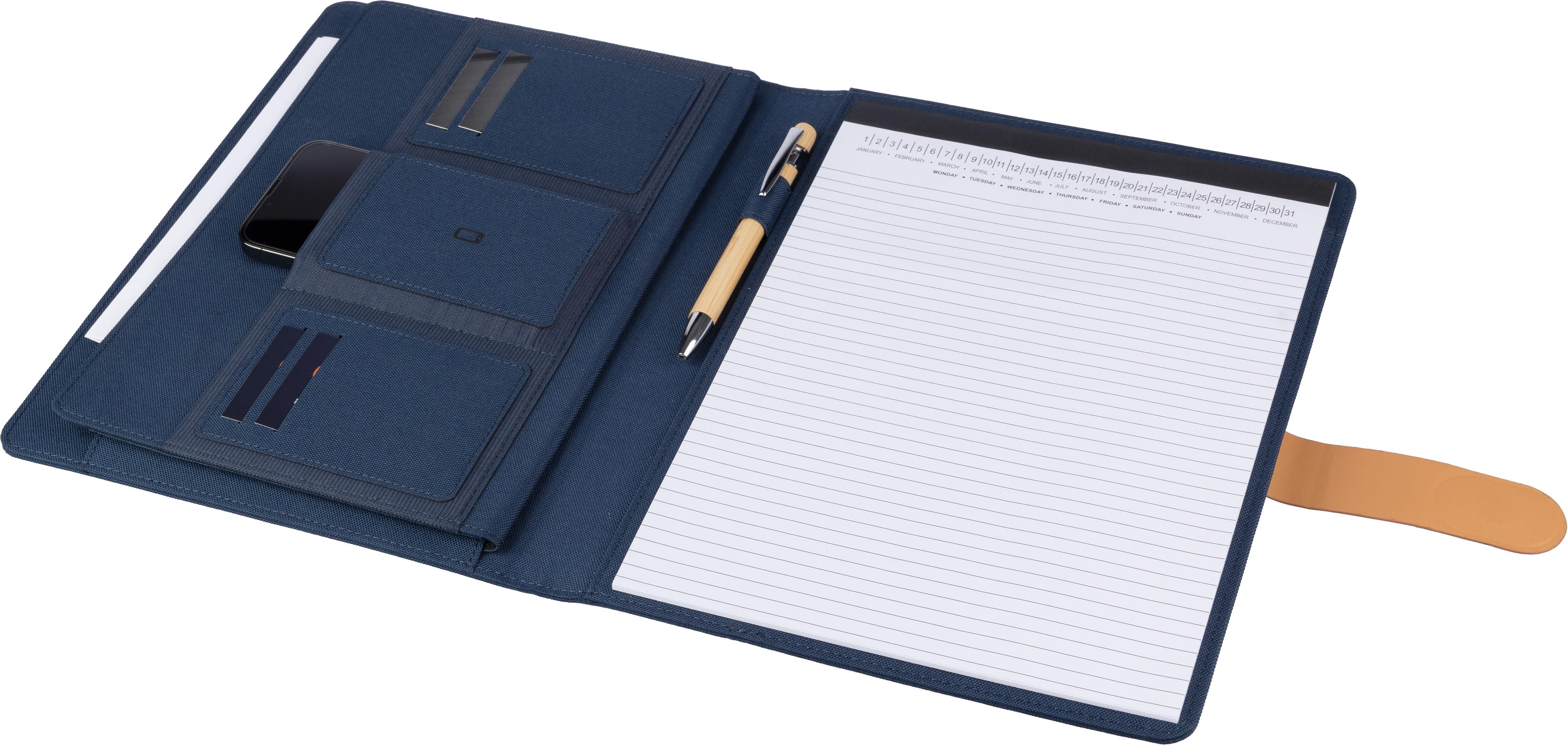 rPET foldable portfolio A4 Sven