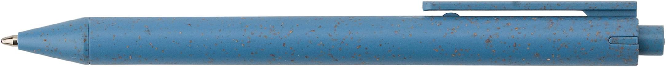 Wheat straw notebook with pen Massimo