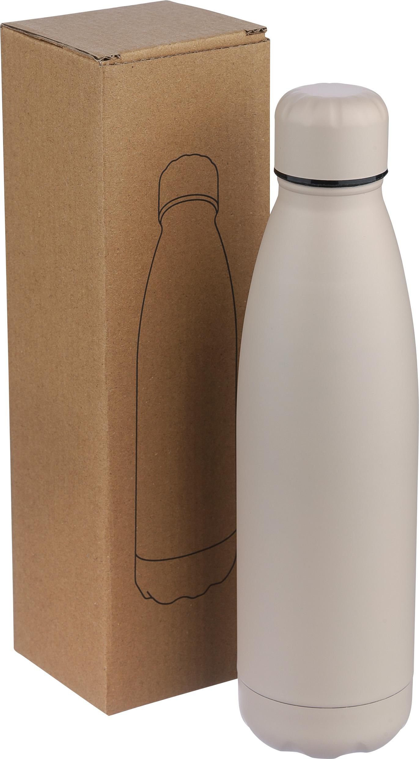 Recycled double-walled drinking bottle 500 ml Sunny