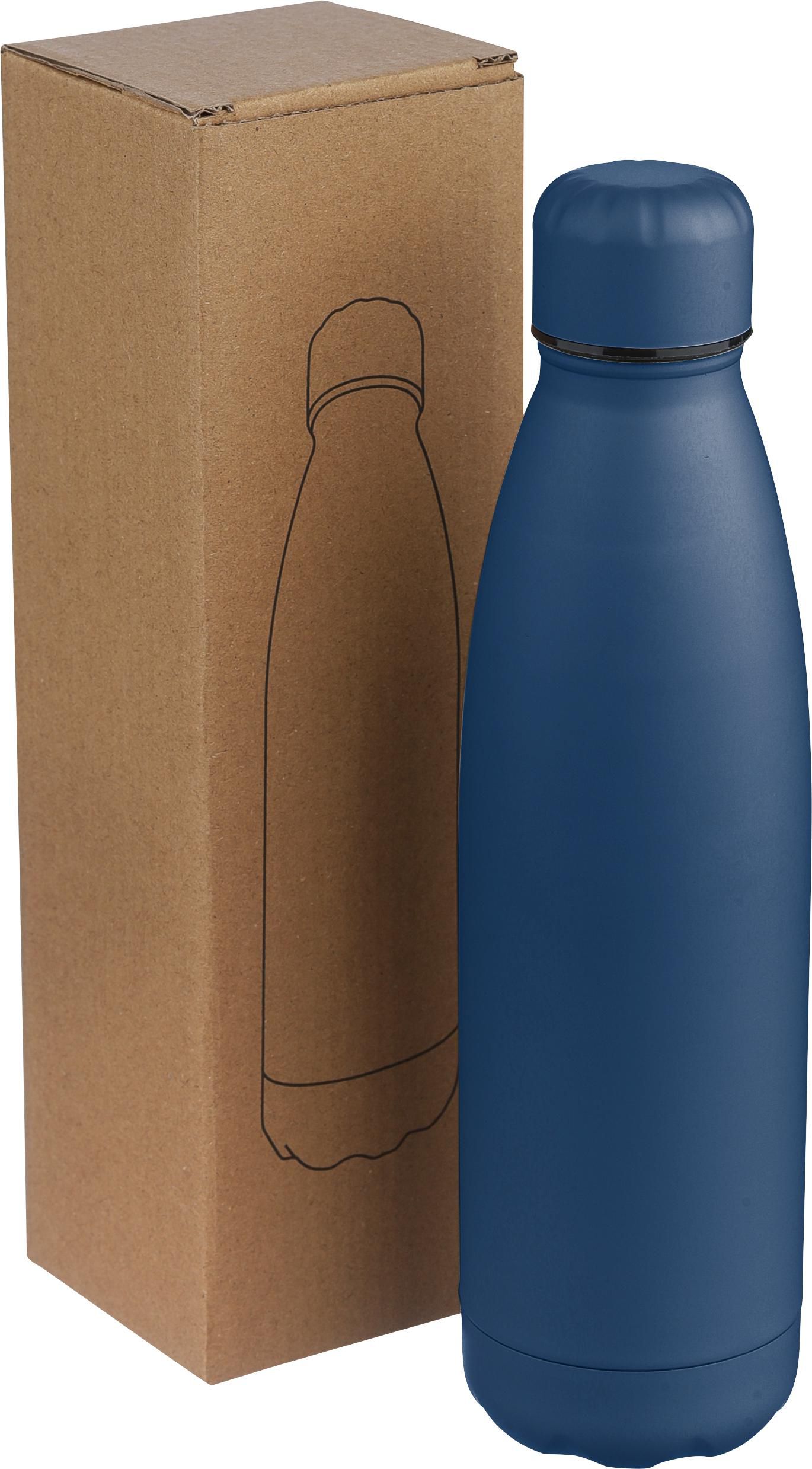 Recycled double-walled drinking bottle 500 ml Sunny