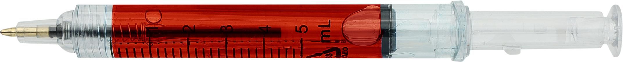 Recycled ABS syringe shaped ballpen Dr. David