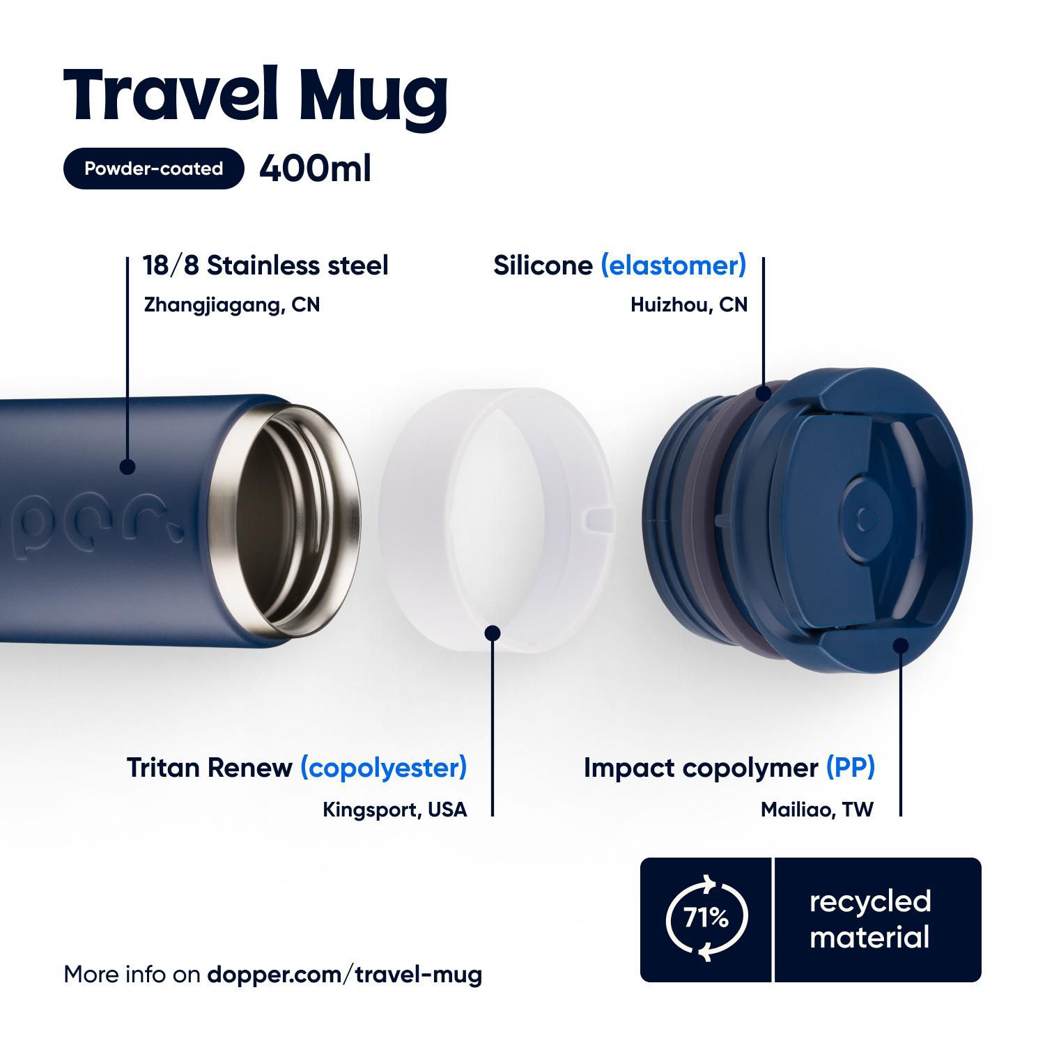 Dopper Travel Mug 400 ml