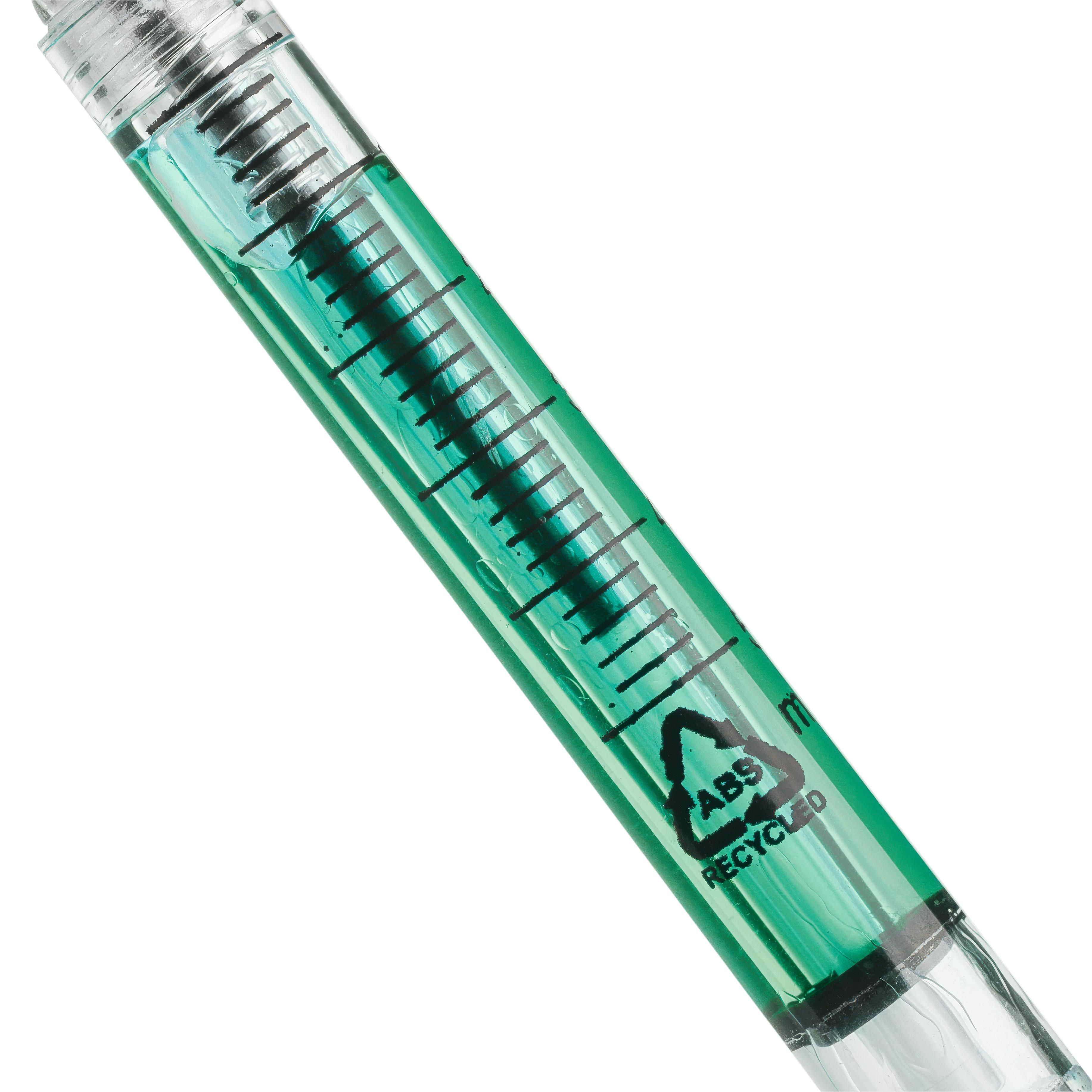 Recycled ABS syringe shaped ballpen Dr. David