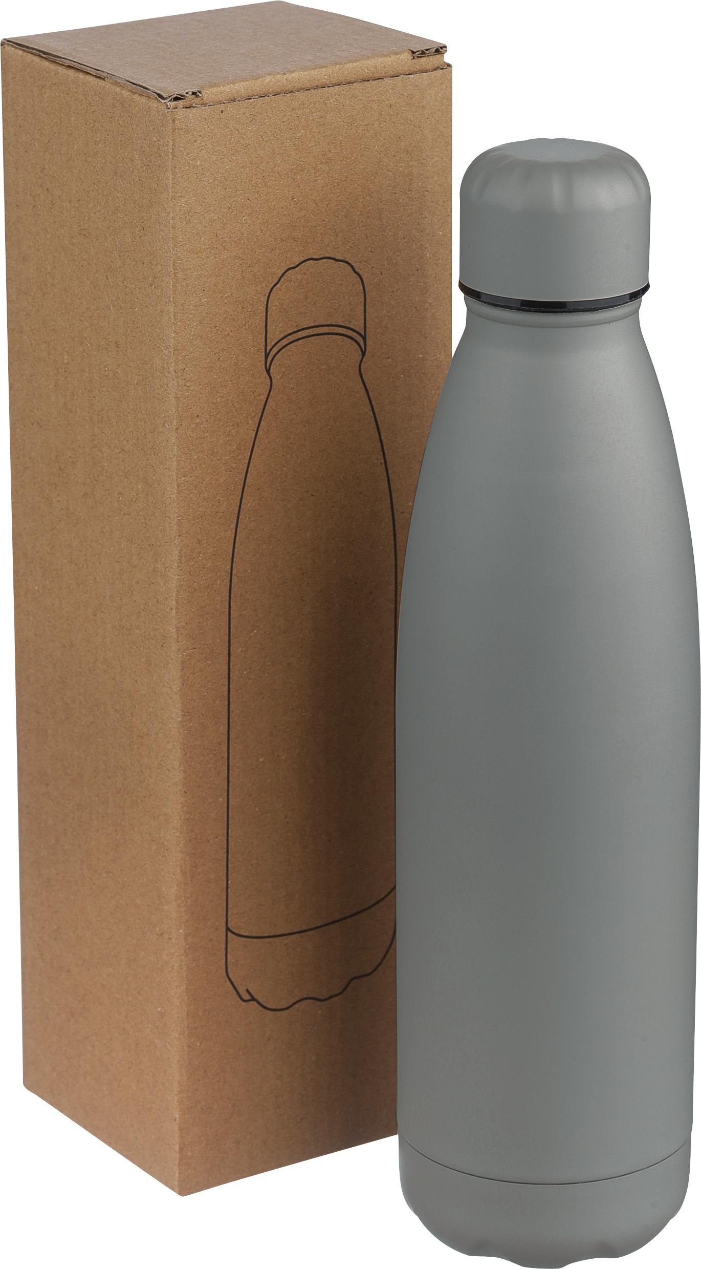 Recycled double-walled drinking bottle 500 ml Sunny