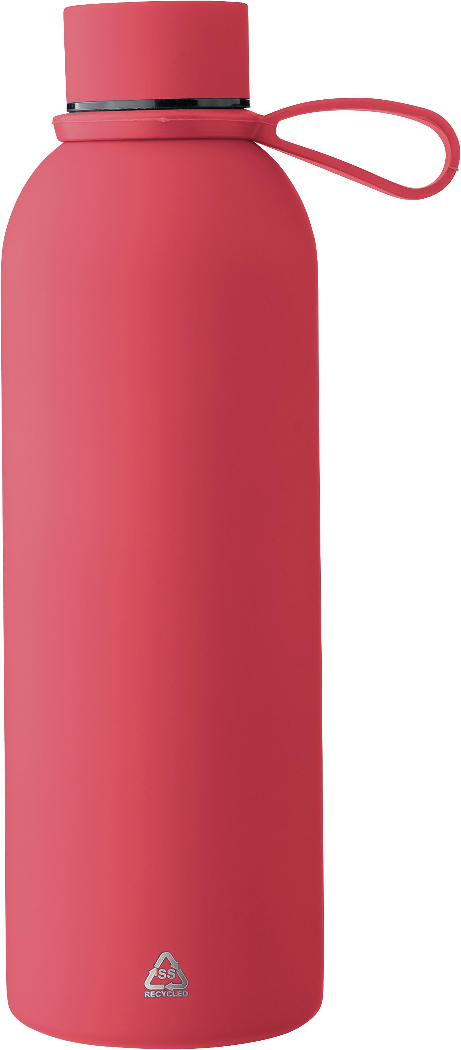 Botella termo de acero inox. reciclado (500 ml) Sena