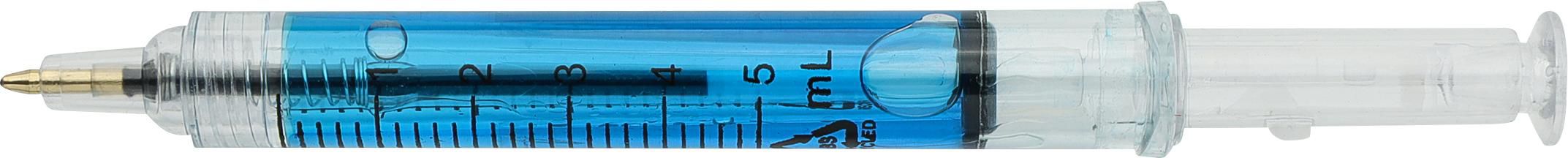 Recycled ABS syringe shaped ballpen Dr. David