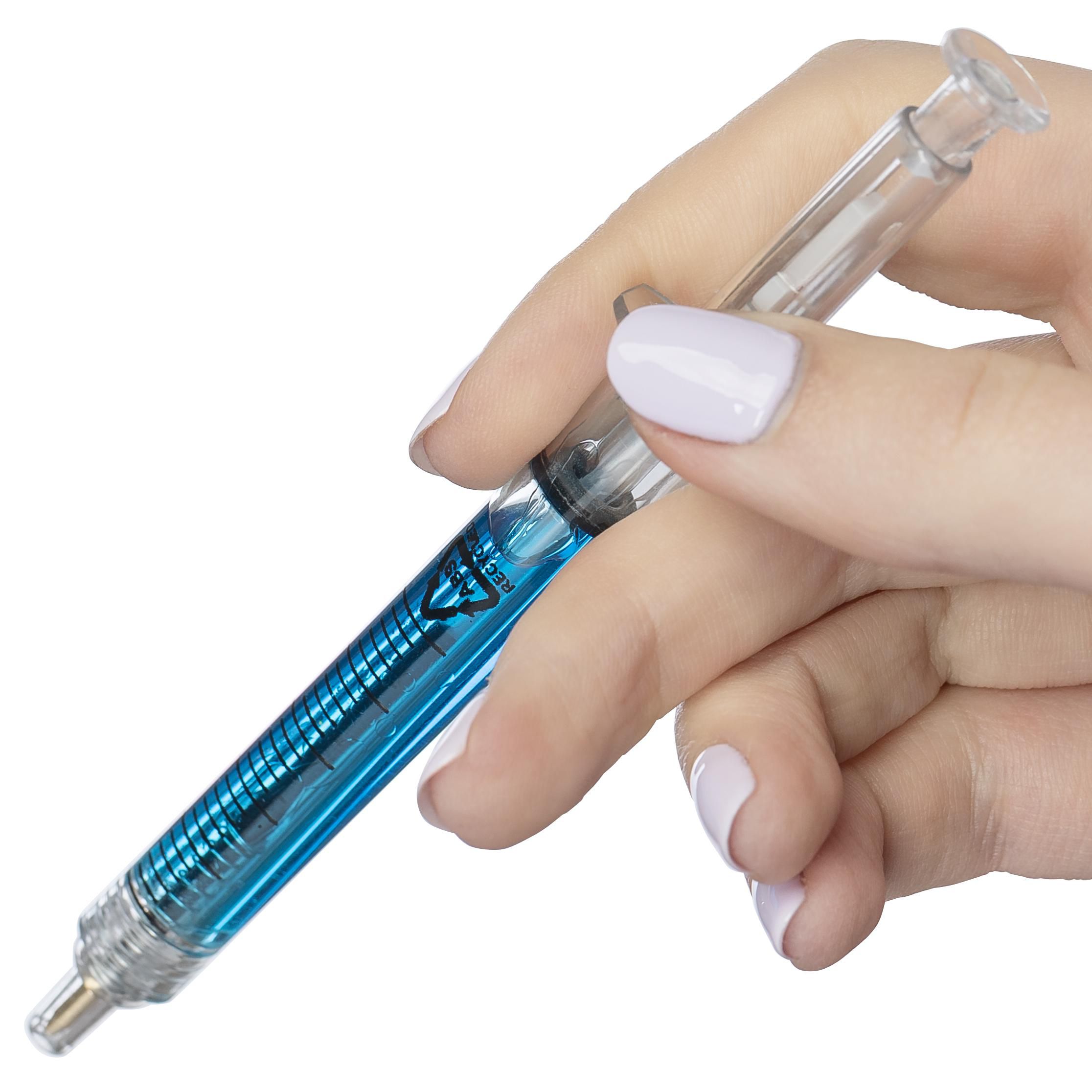 Recycled ABS syringe shaped ballpen Dr. David