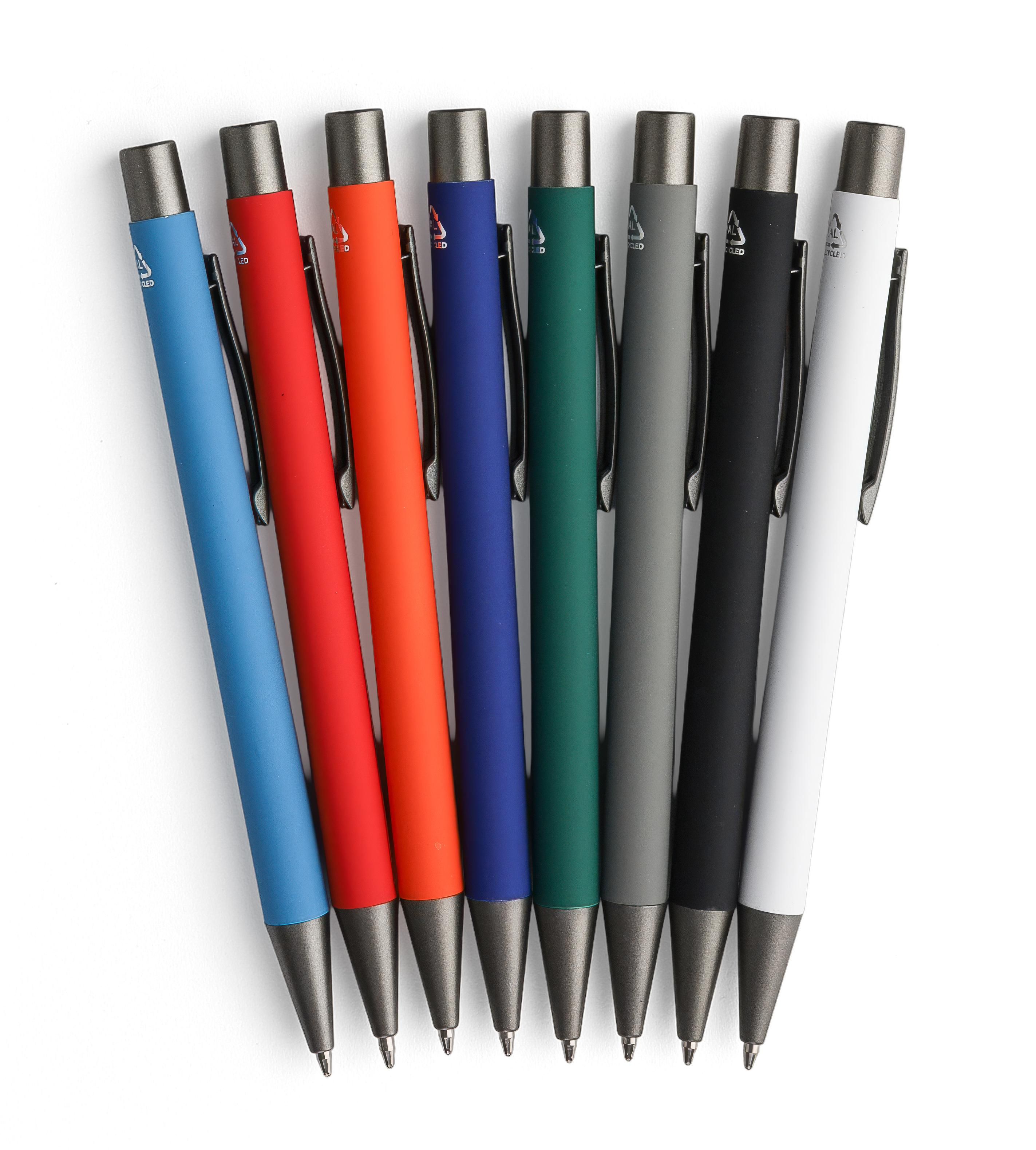 Recycled aluminium ballpen Emmett