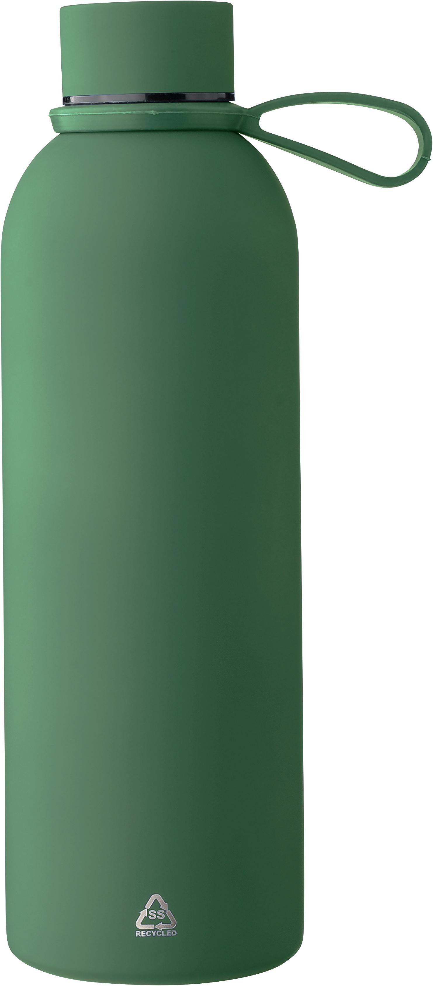 Botella termo de acero inox. reciclado (500 ml) Sena