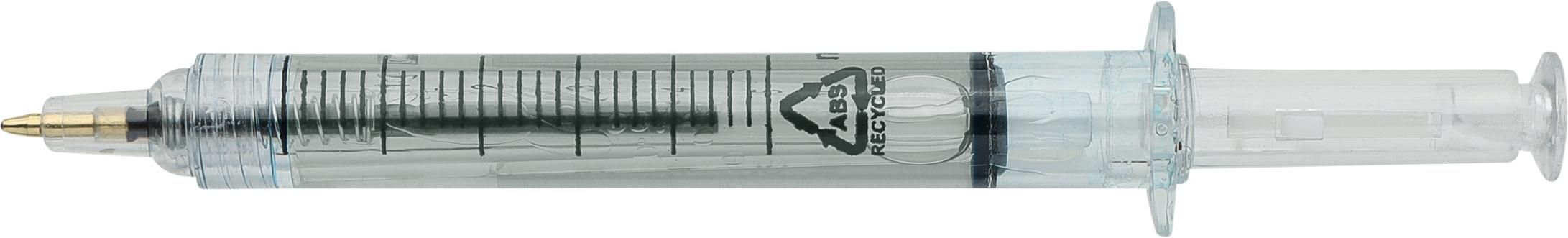 Recycled ABS syringe shaped ballpen Dr. David