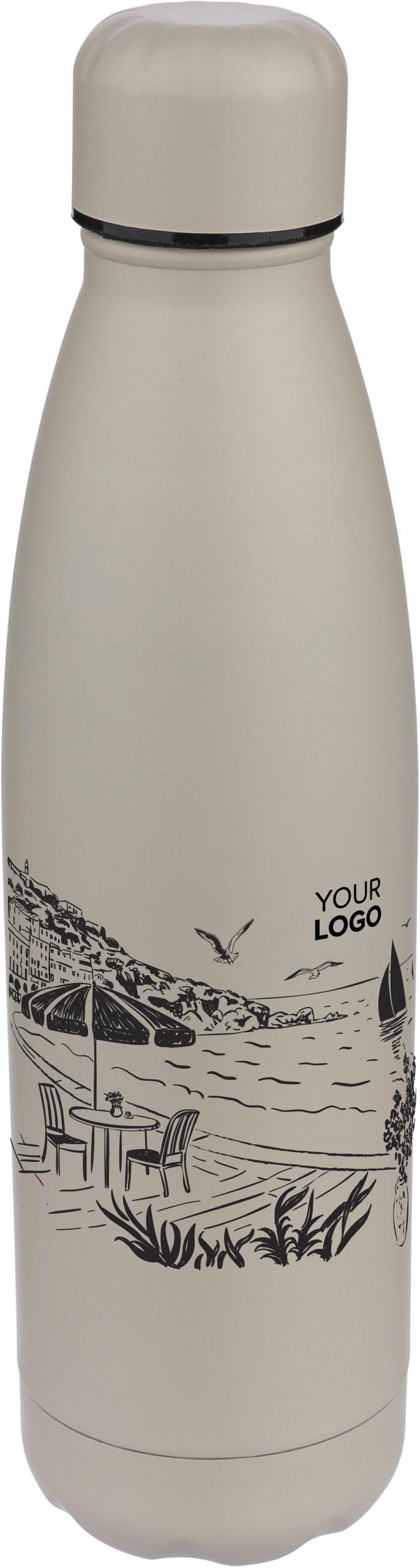 Recycled double-walled drinking bottle 500 ml Sunny