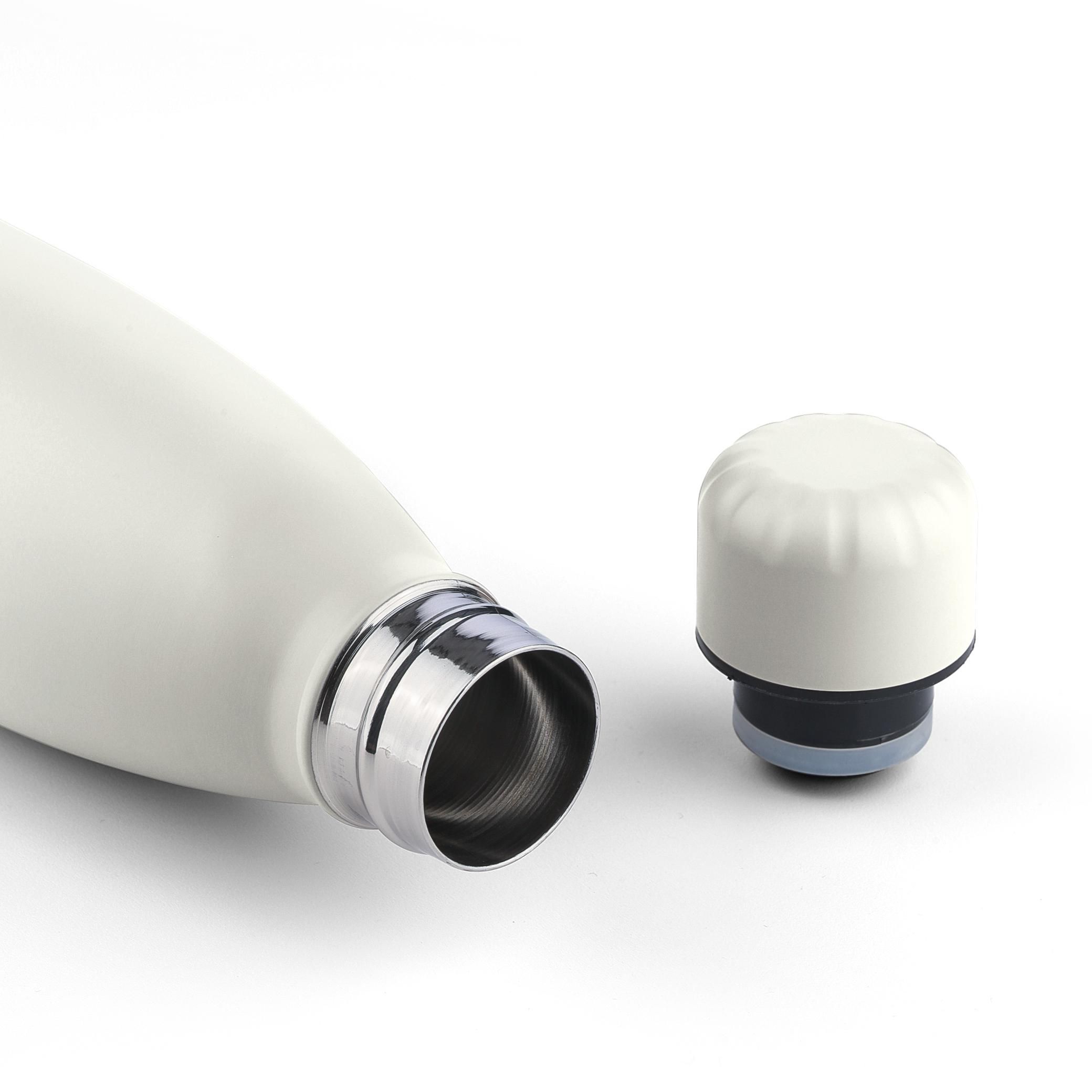 Recycled double-walled drinking bottle 500 ml Sunny