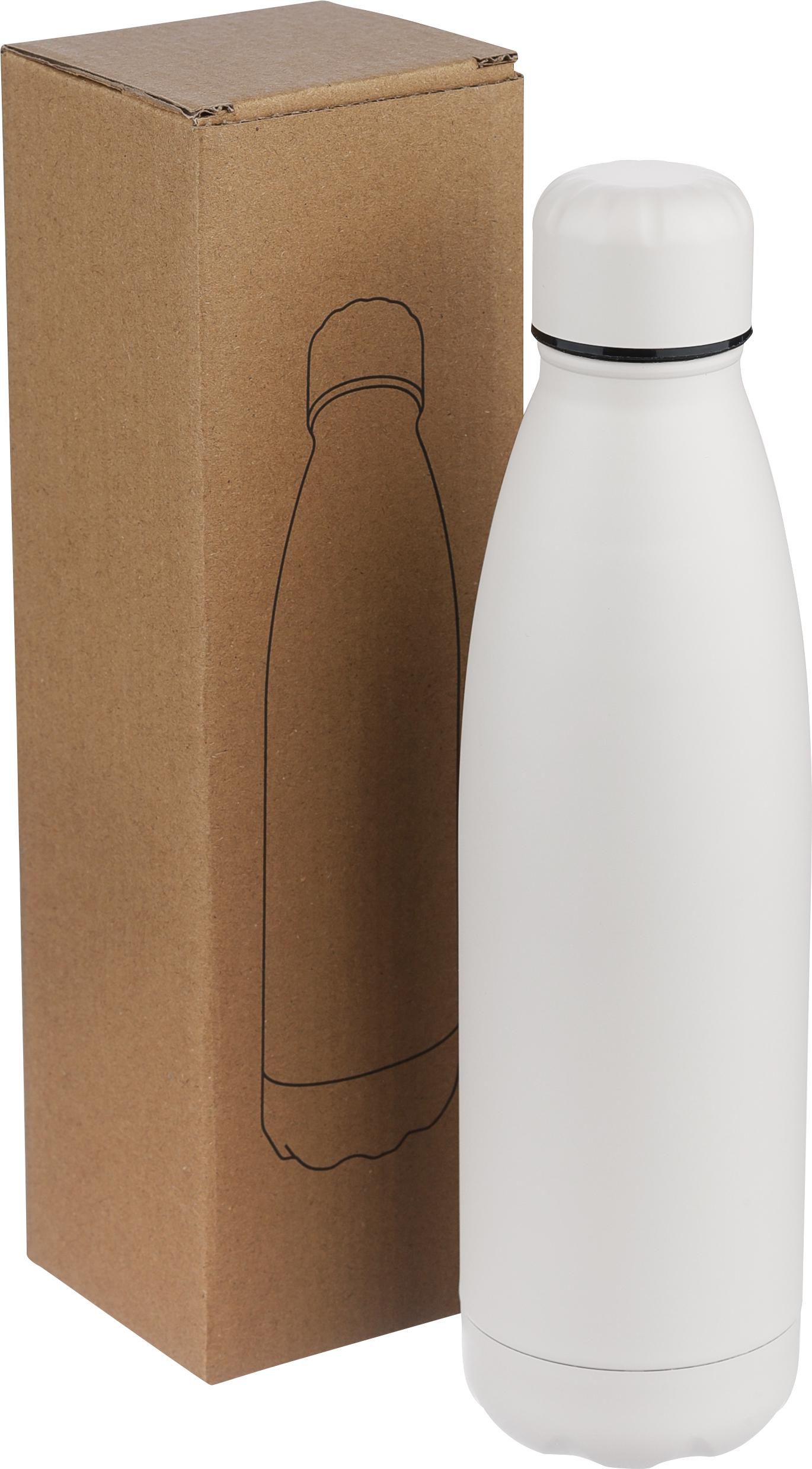 Recycled double-walled drinking bottle 500 ml Sunny