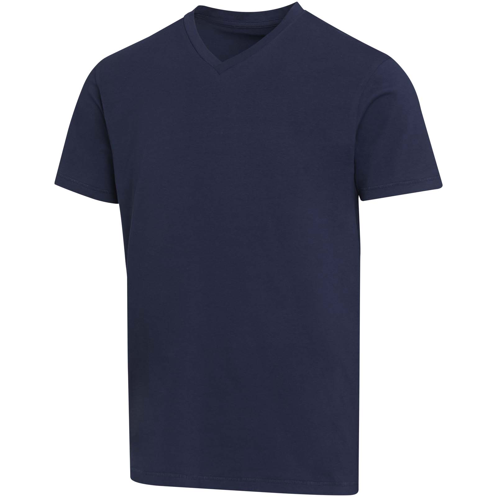 Camiseta orgánica unisex de 200 g/m² con certificado OCS de manga corta y cuello de pico Balfour