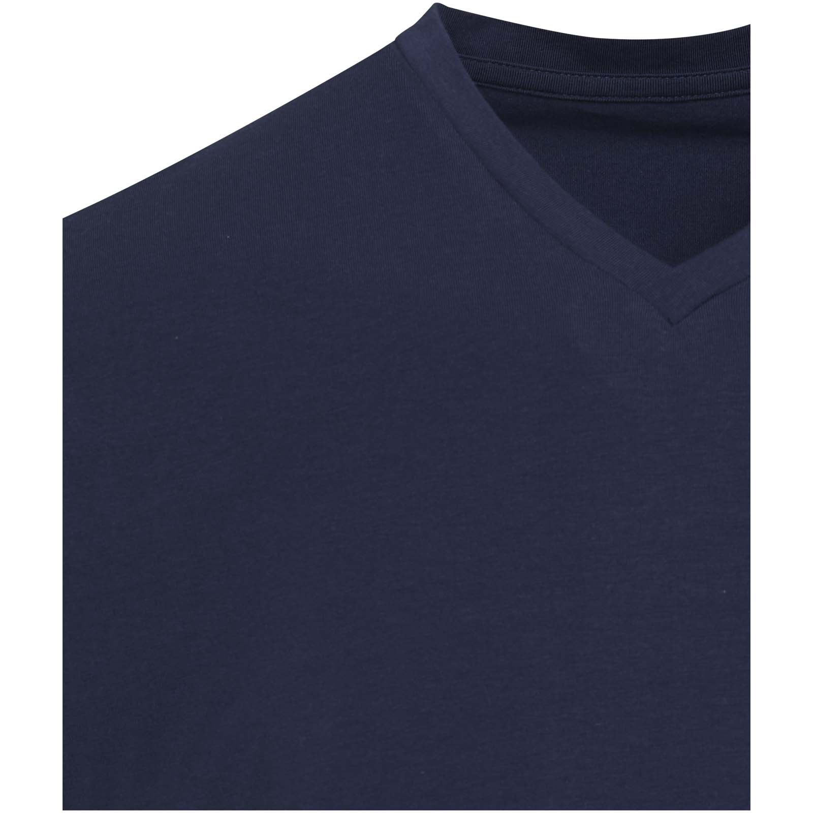Camiseta orgánica unisex de 200 g/m² con certificado OCS de manga corta y cuello de pico Balfour