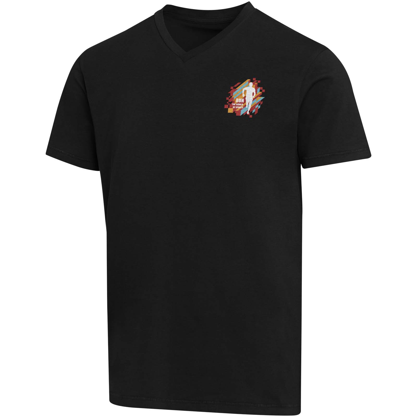 Camiseta orgánica unisex de 200 g/m² con certificado OCS de manga corta y cuello de pico Balfour
