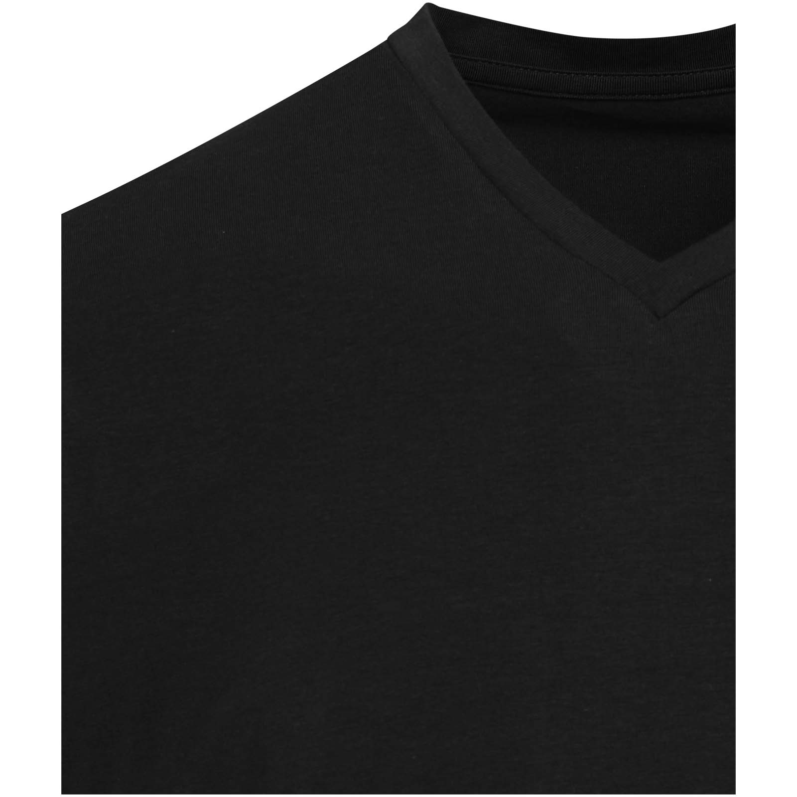Camiseta orgánica unisex de 200 g/m² con certificado OCS de manga corta y cuello de pico Balfour