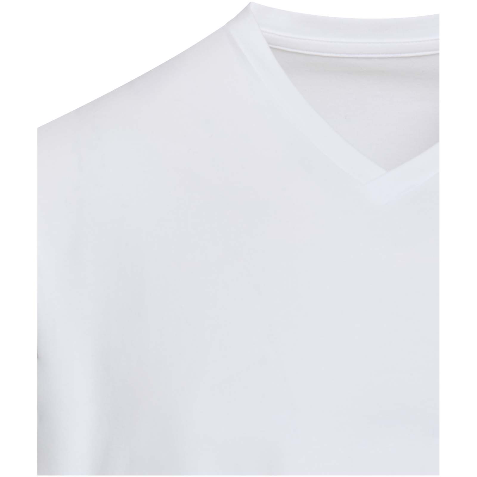 Camiseta orgánica unisex de 200 g/m² con certificado OCS de manga corta y cuello de pico Balfour