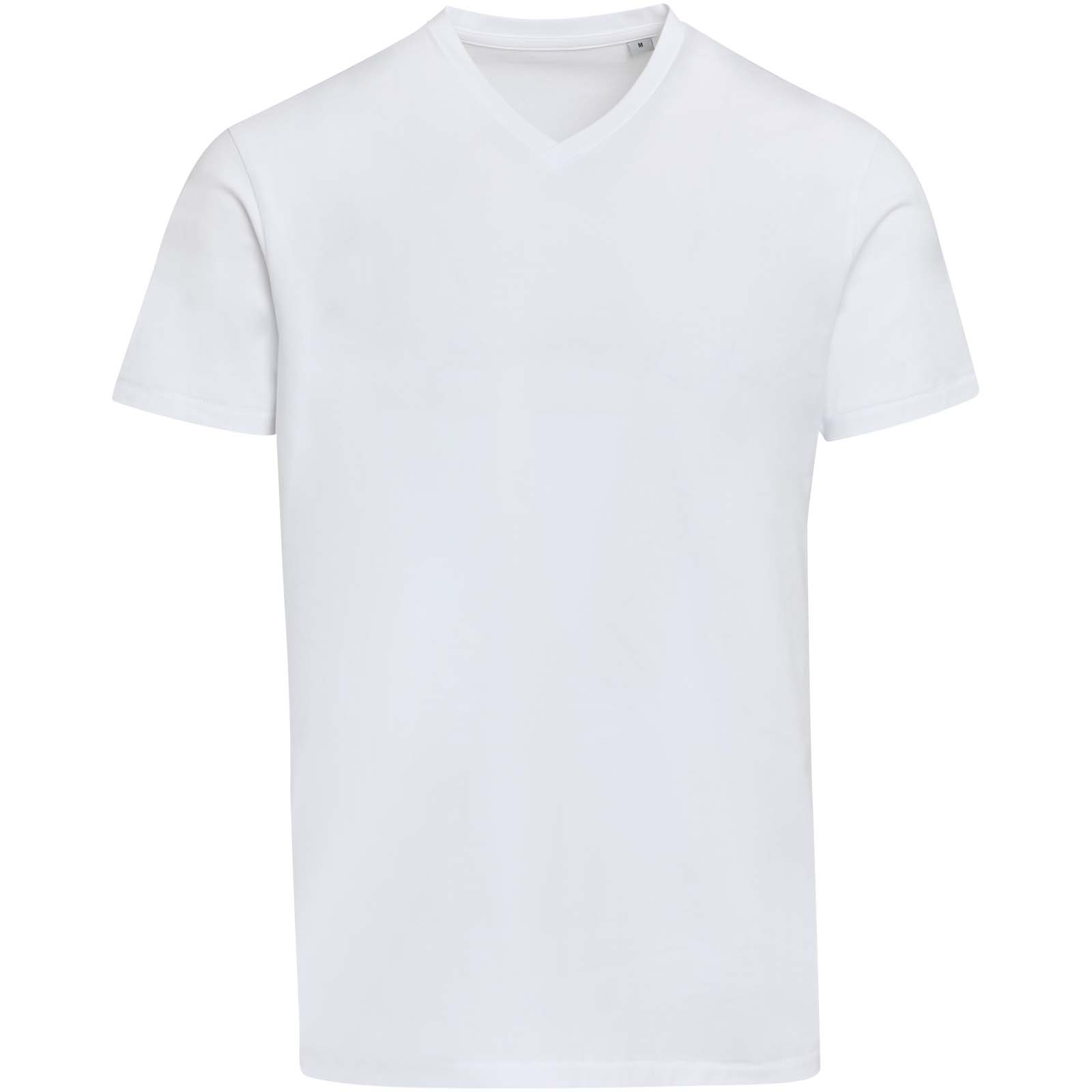 Camiseta orgánica unisex de 200 g/m² con certificado OCS de manga corta y cuello de pico Balfour