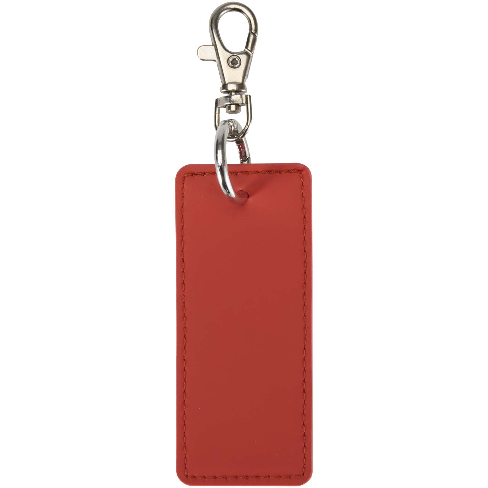 Resi Plus GRS recycled rectangle charm keychain