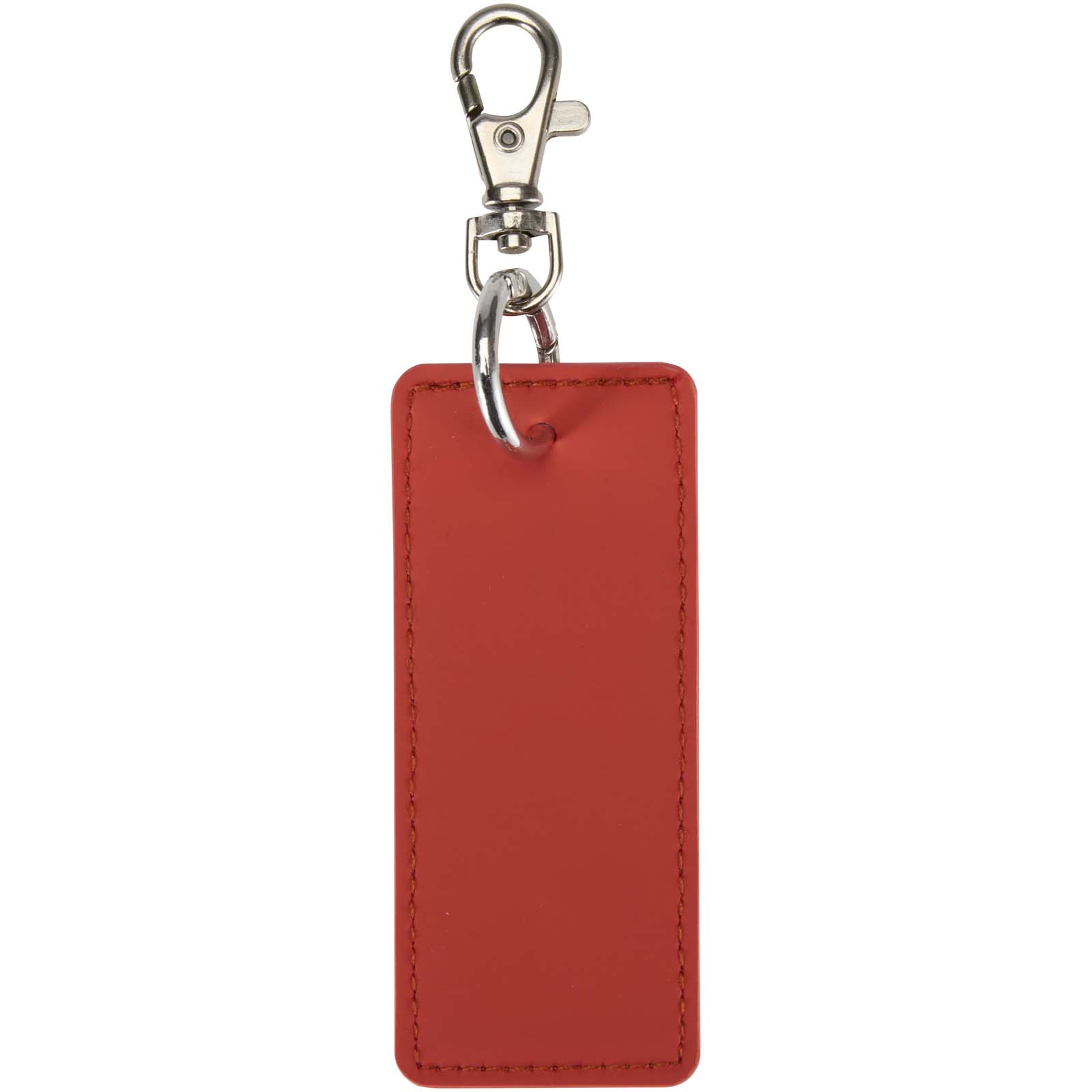 Resi Plus GRS recycled rectangle charm keychain