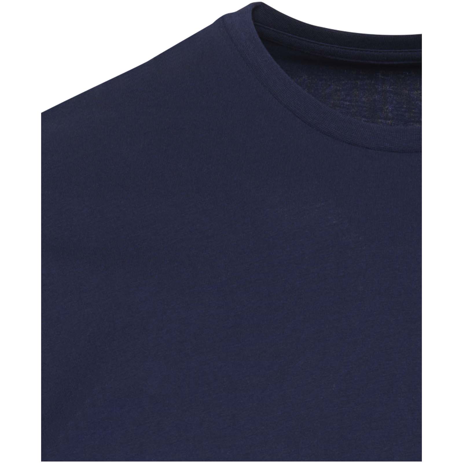 Camiseta orgánica de 160 g/m² con certificado OCS de manga corta unisex Azurite