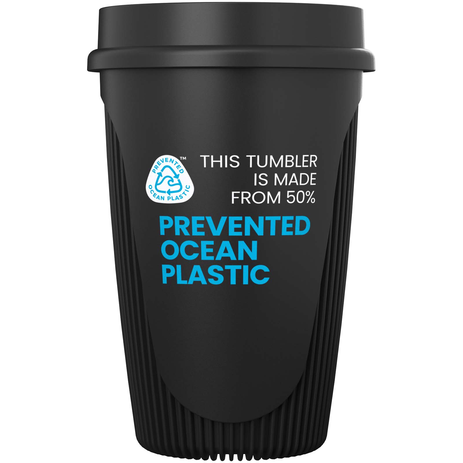 Vaso de 350 ml con tapa de 360° Alto POP