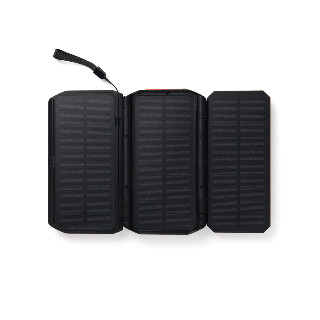 Powerbank solar 10.000 mAh Nordic Drift Titan con 3 paneles