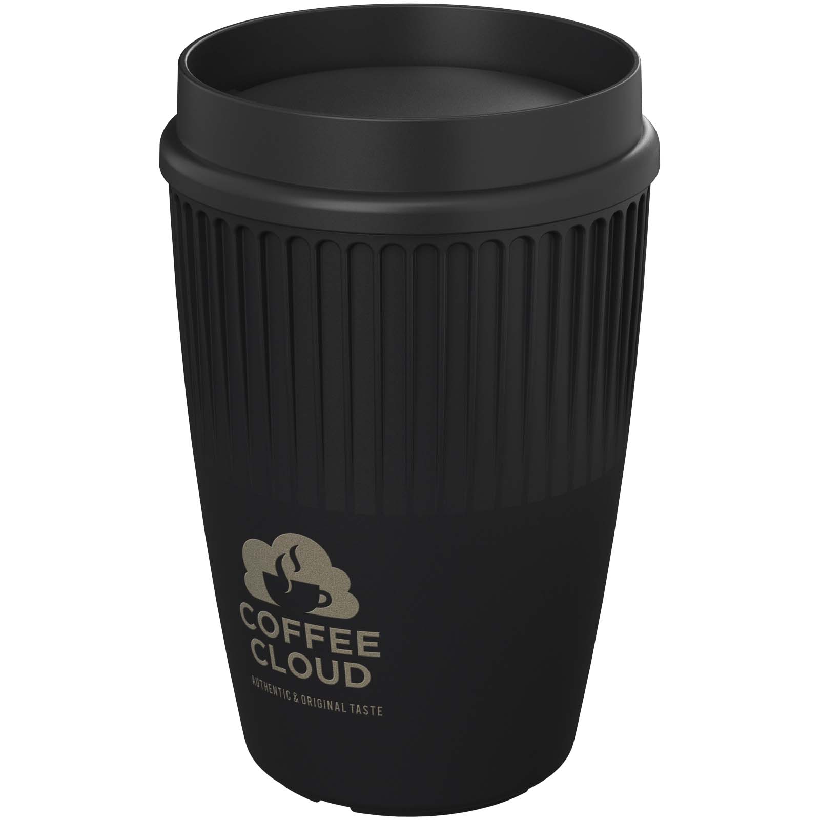 Vaso de 350 ml con tapa de 360° Cirrus POP