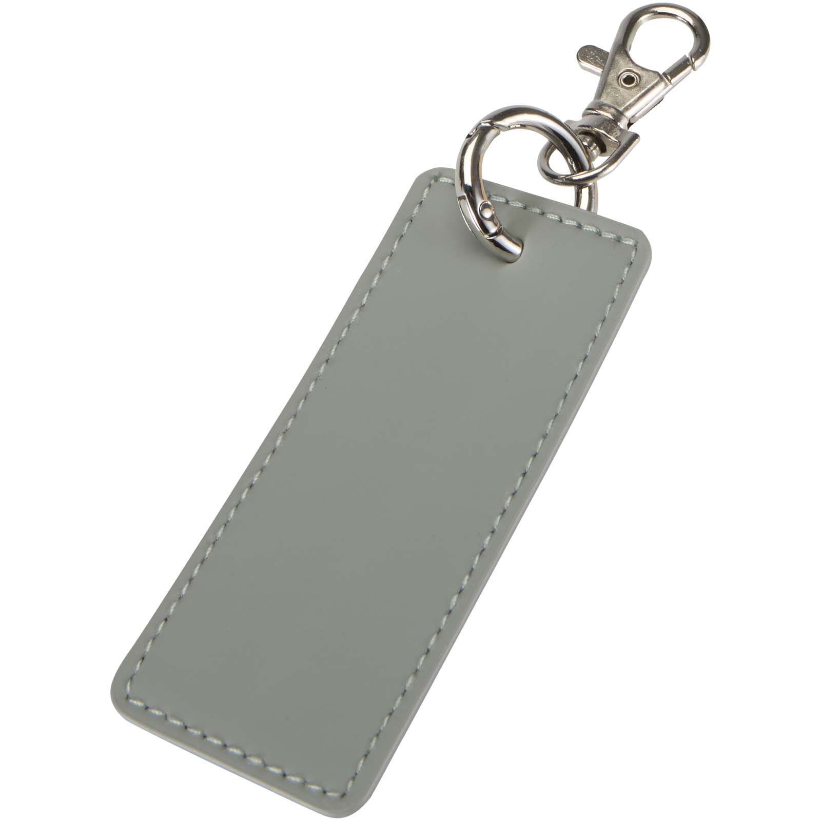 Resi Plus GRS recycled rectangle charm keychain
