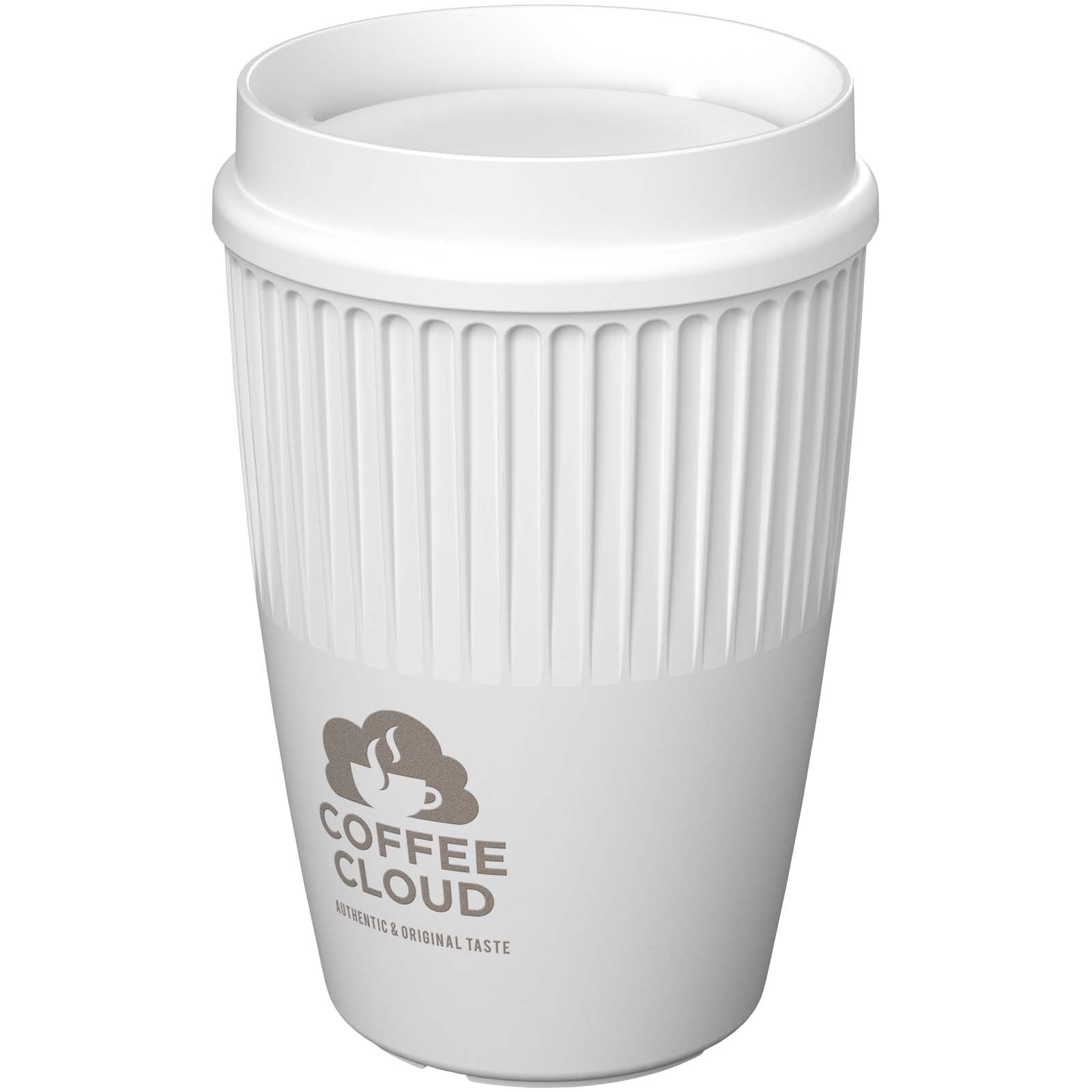 Vaso de 350 ml con tapa de 360° Cirrus POP