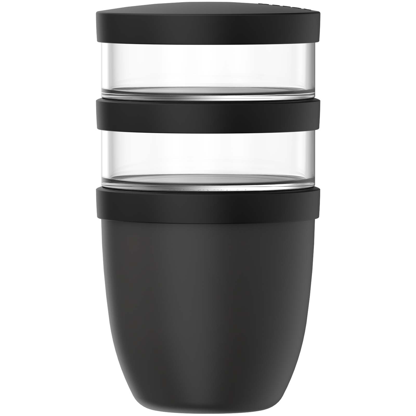 Fiambrera con aislamiento con 3 piezas de 500 ml + 2 × 200 ml Mepal Ellipse