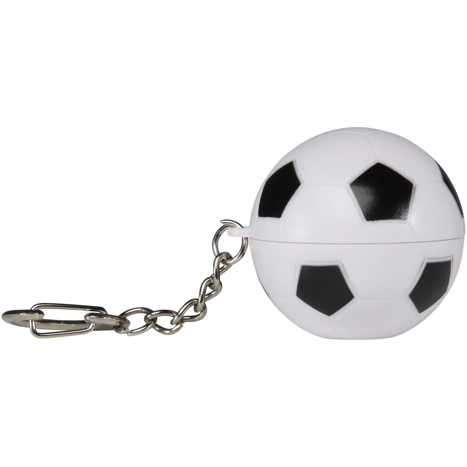 Bálsamo labial de vainilla en forma de balón de fútbol con llavero y FPS 15 Rami