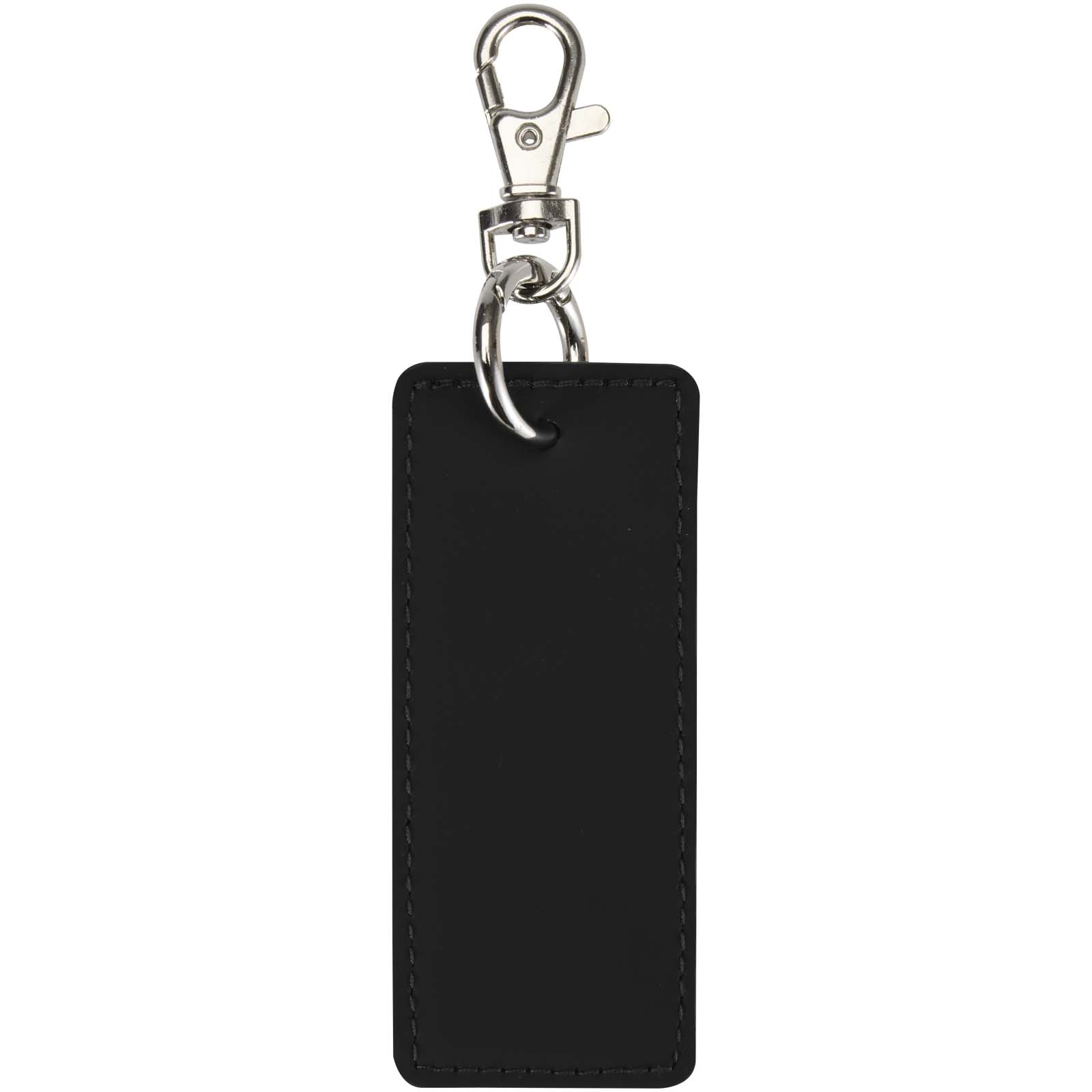 Resi Plus GRS recycled rectangle charm keychain