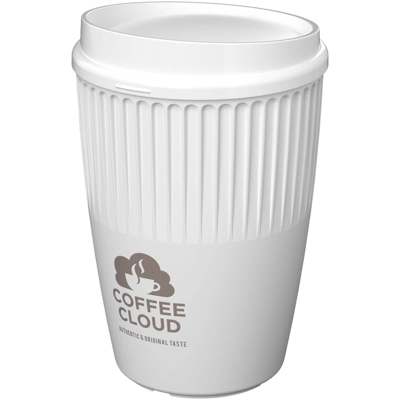 Vaso de 350 ml con tapa Cirrus POP