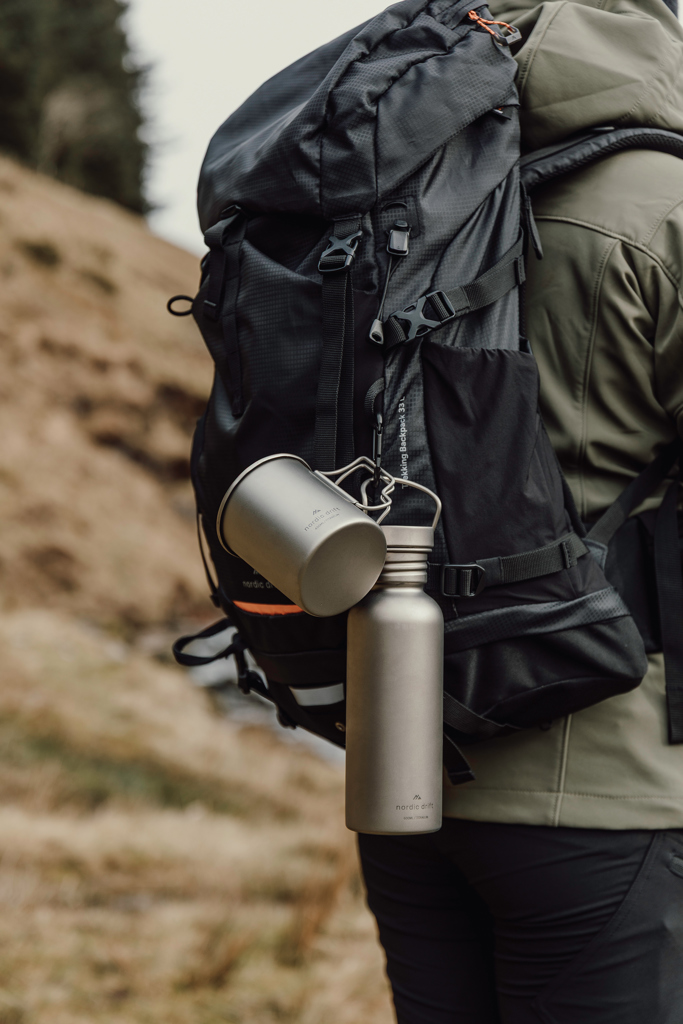 Nordic Drift Trail Ultra Light Titanium 450ml Cup