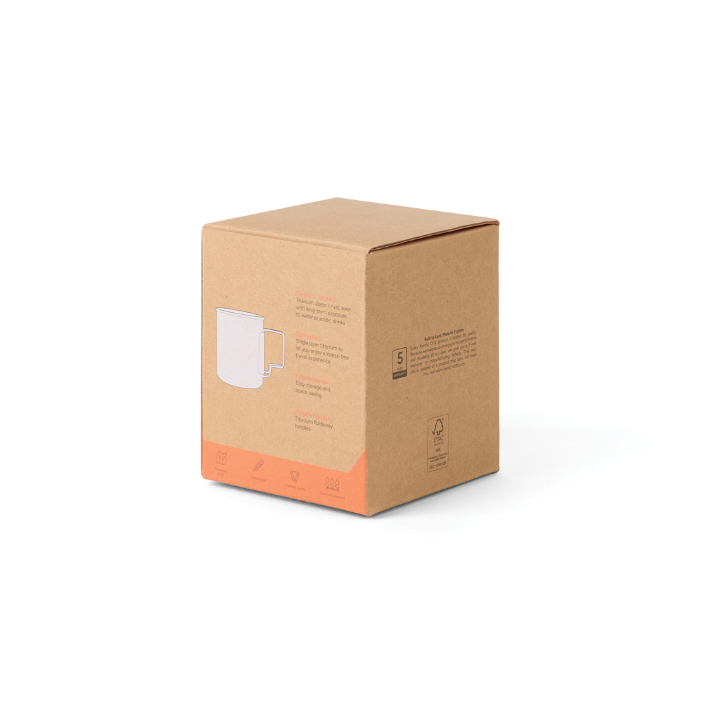 Nordic Drift Trail Ultra Light Titanium 450ml Cup