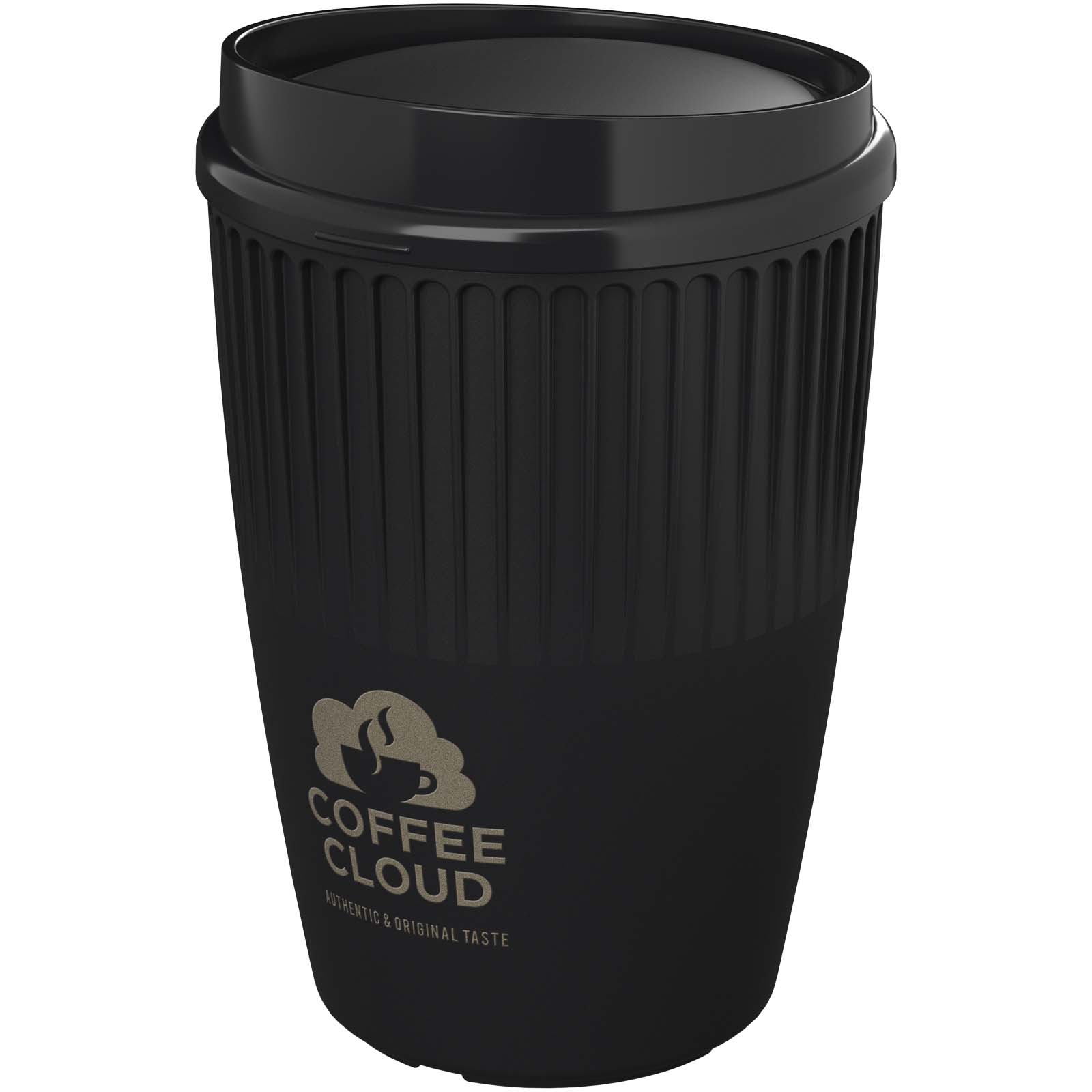 Vaso de 350 ml con tapa Cirrus POP